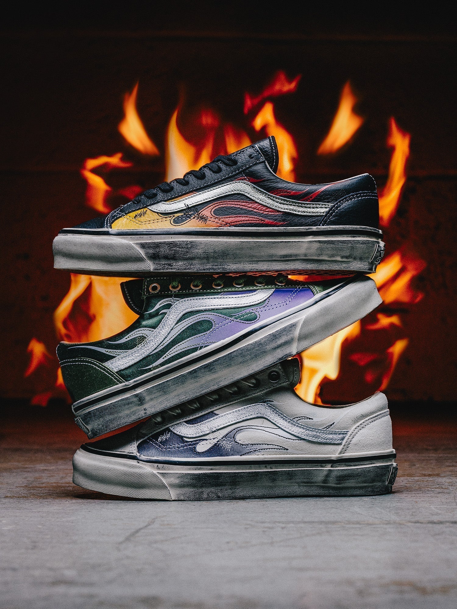 Vans Old Skool 36 LX 'Archive Flame' Pack