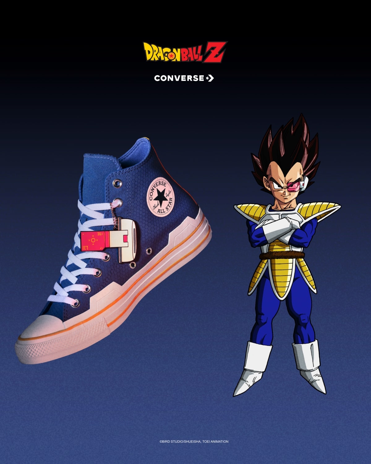 Converse Chuck Taylor All Star x Dragon Ball Z 'Vegeta'