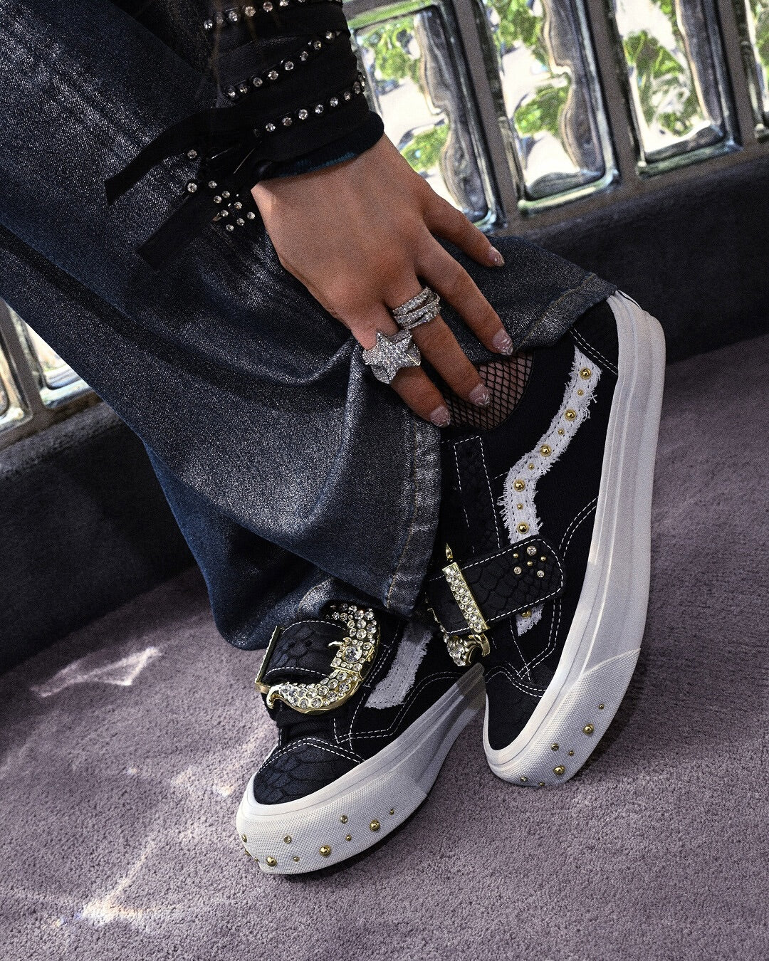 Womens Vans Old Skool LX 36 MGS Metagirl 'Black'