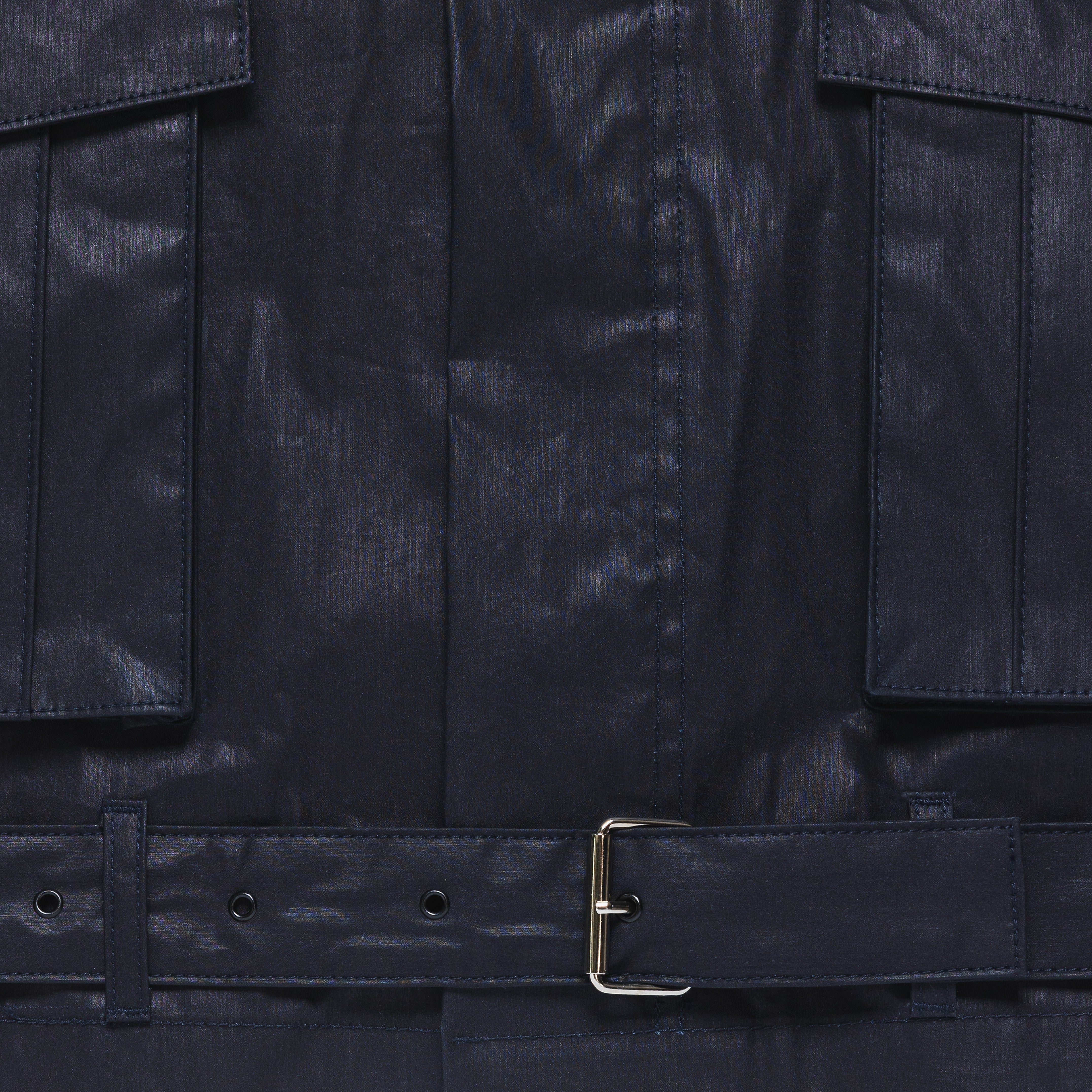 Art Community Waxed Indigo Anorak Japanese Nylon Jacket 'Waxed Indigo'