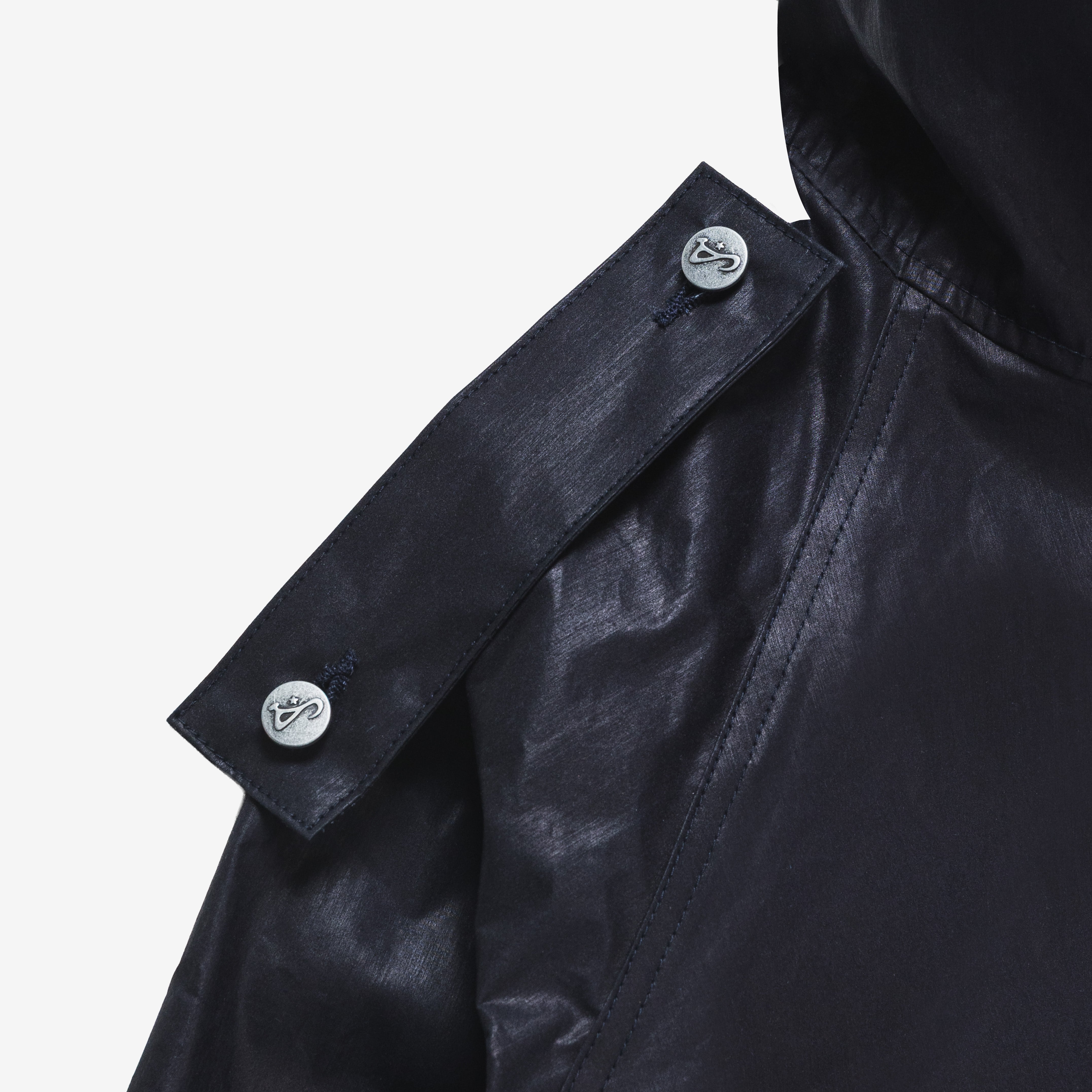 Art Community Waxed Indigo Anorak Japanese Nylon Jacket 'Waxed Indigo'