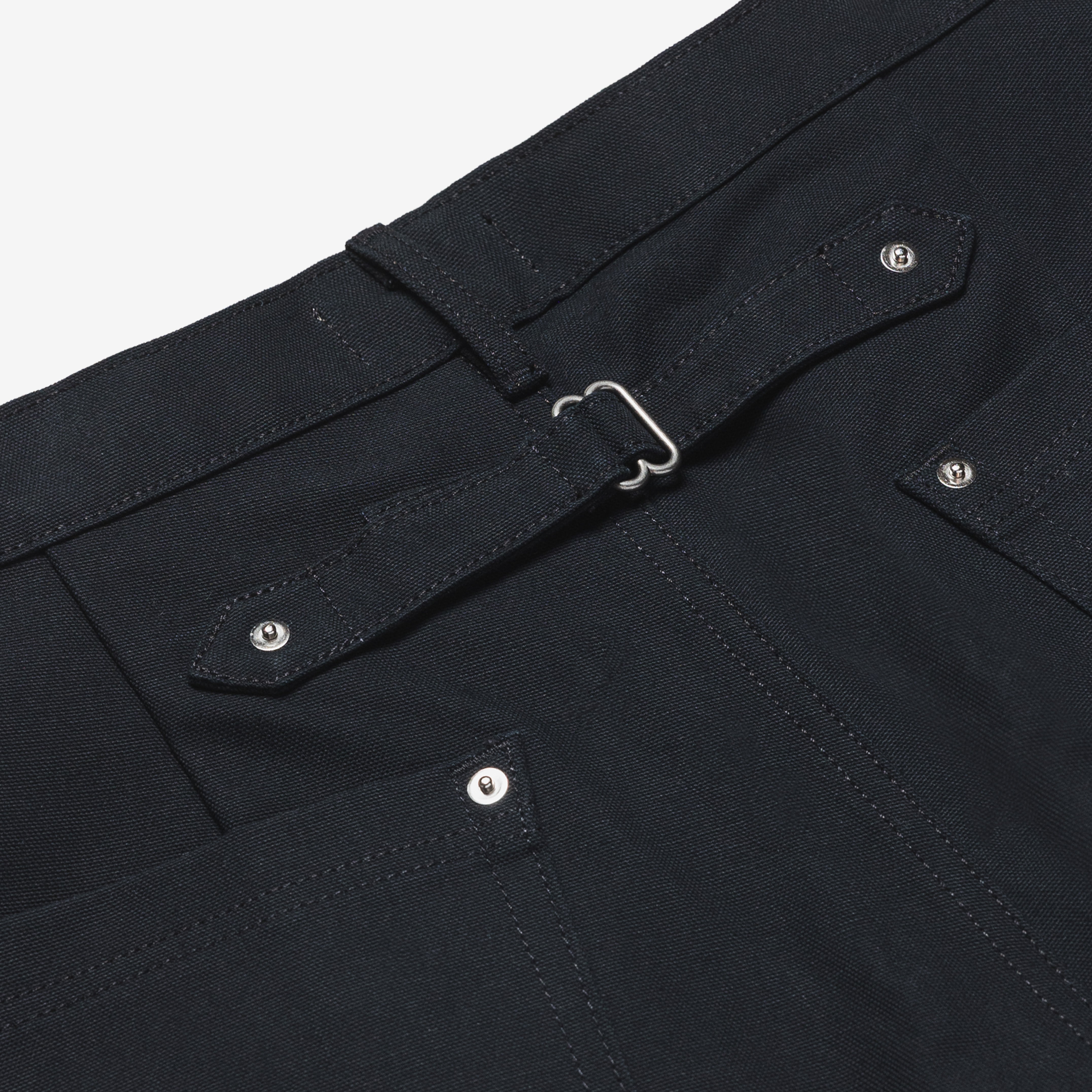 Art Community Diptych Japanese Nylon Jort 'Black'