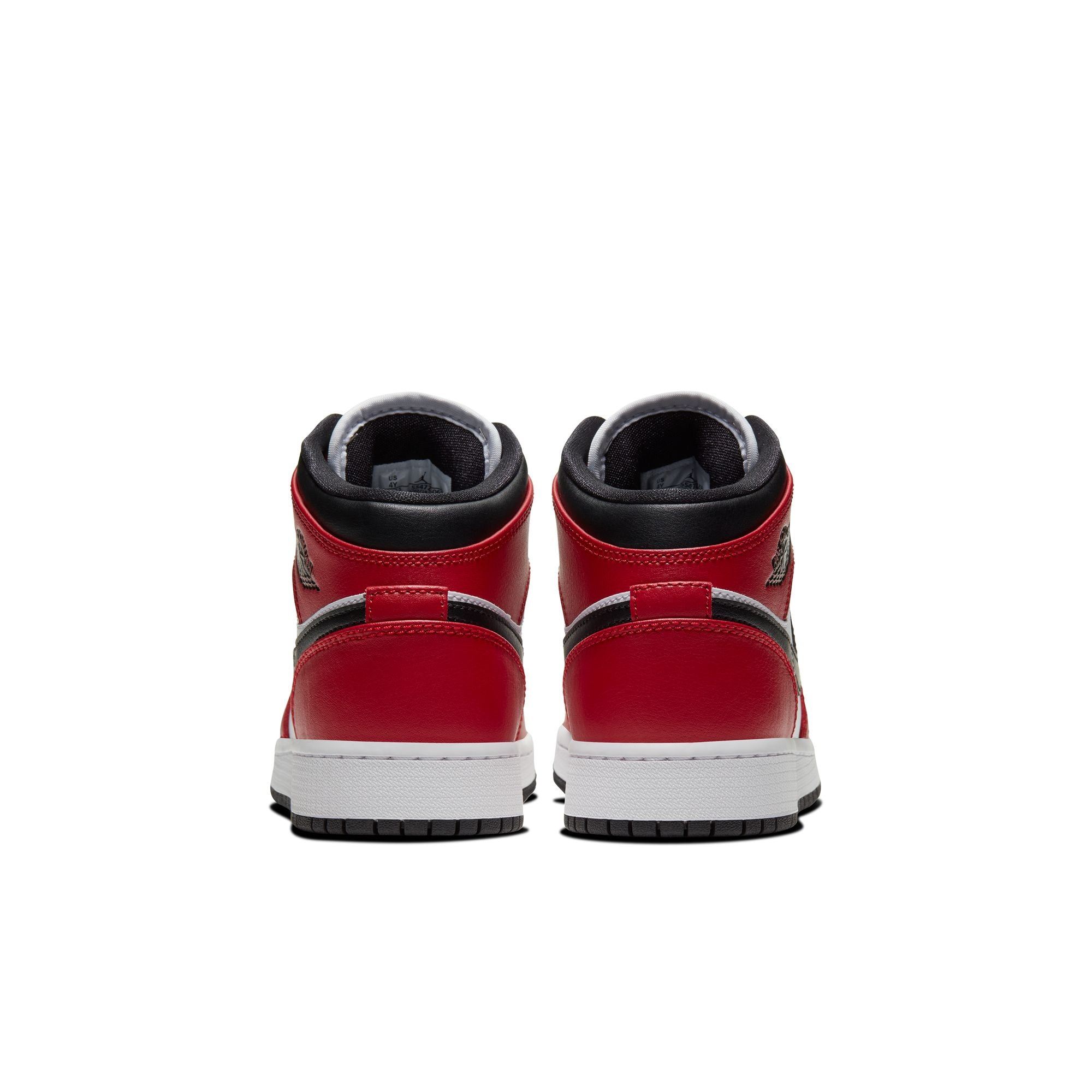 Youth Jordan 1 Mid 'Chicago Toe'