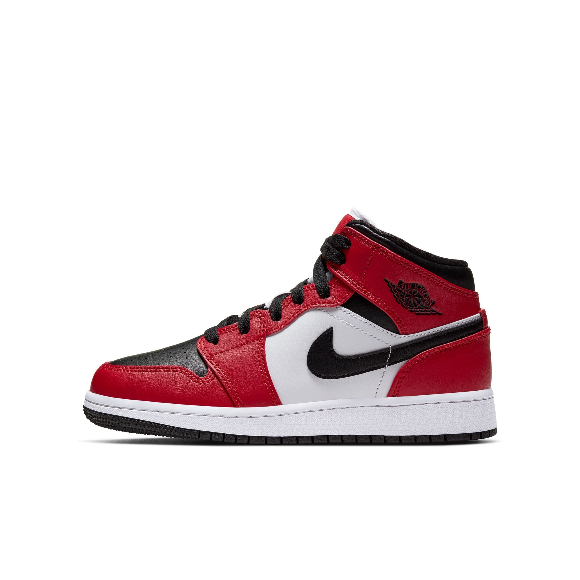 Youth Jordan 1 Mid 'Chicago Toe'