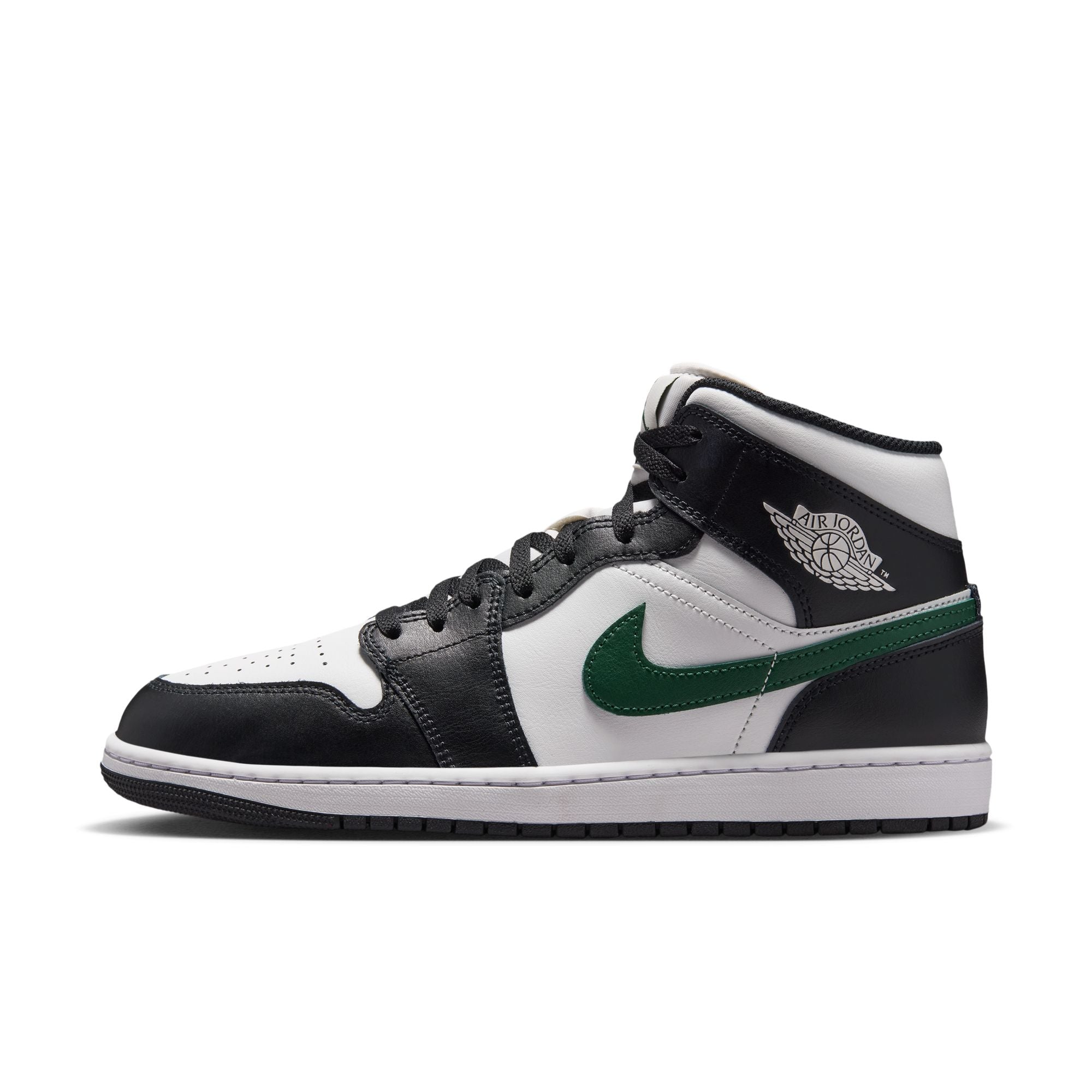 Air Jordan 1 Mid 'Black/ Green'
