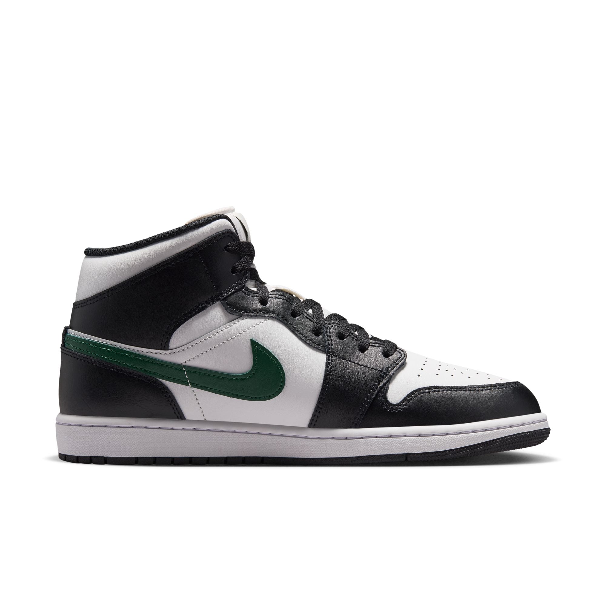 Air Jordan 1 Mid 'Black/ Green'