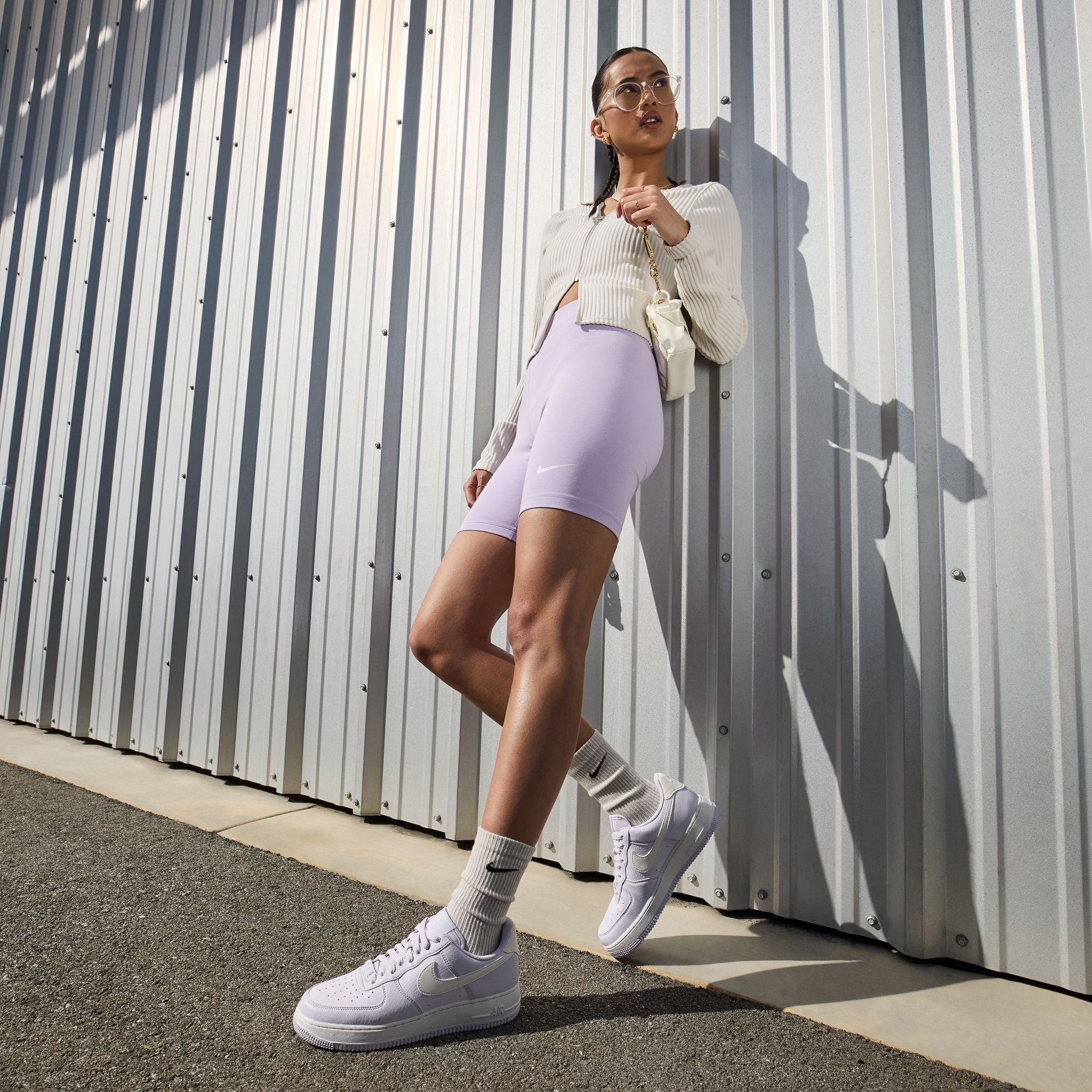 Womens Nike Air Force 1 '07 Next Nature 'Barely Grape'