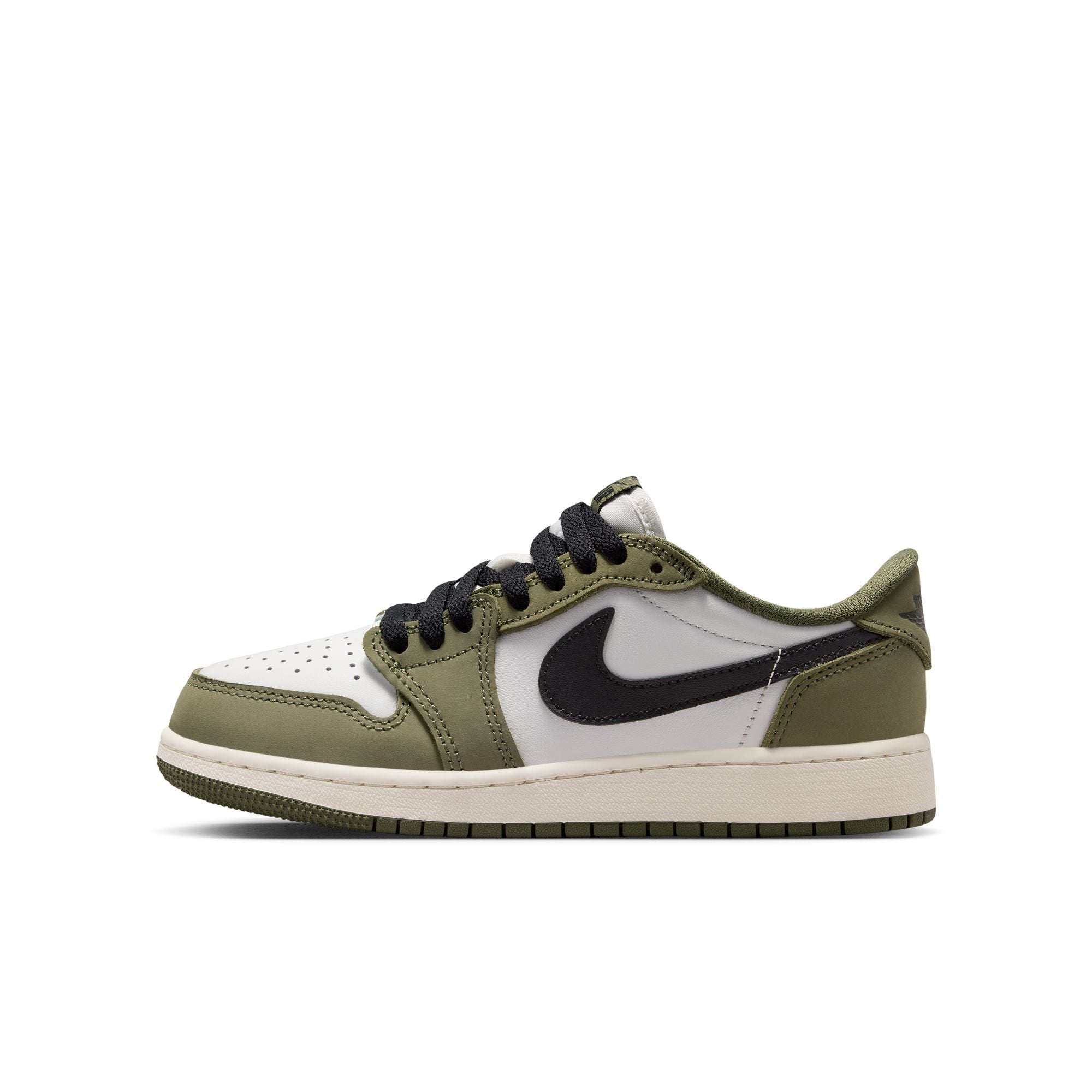 Youth Air Jordan 1 Retro Low 'Medium Olive'