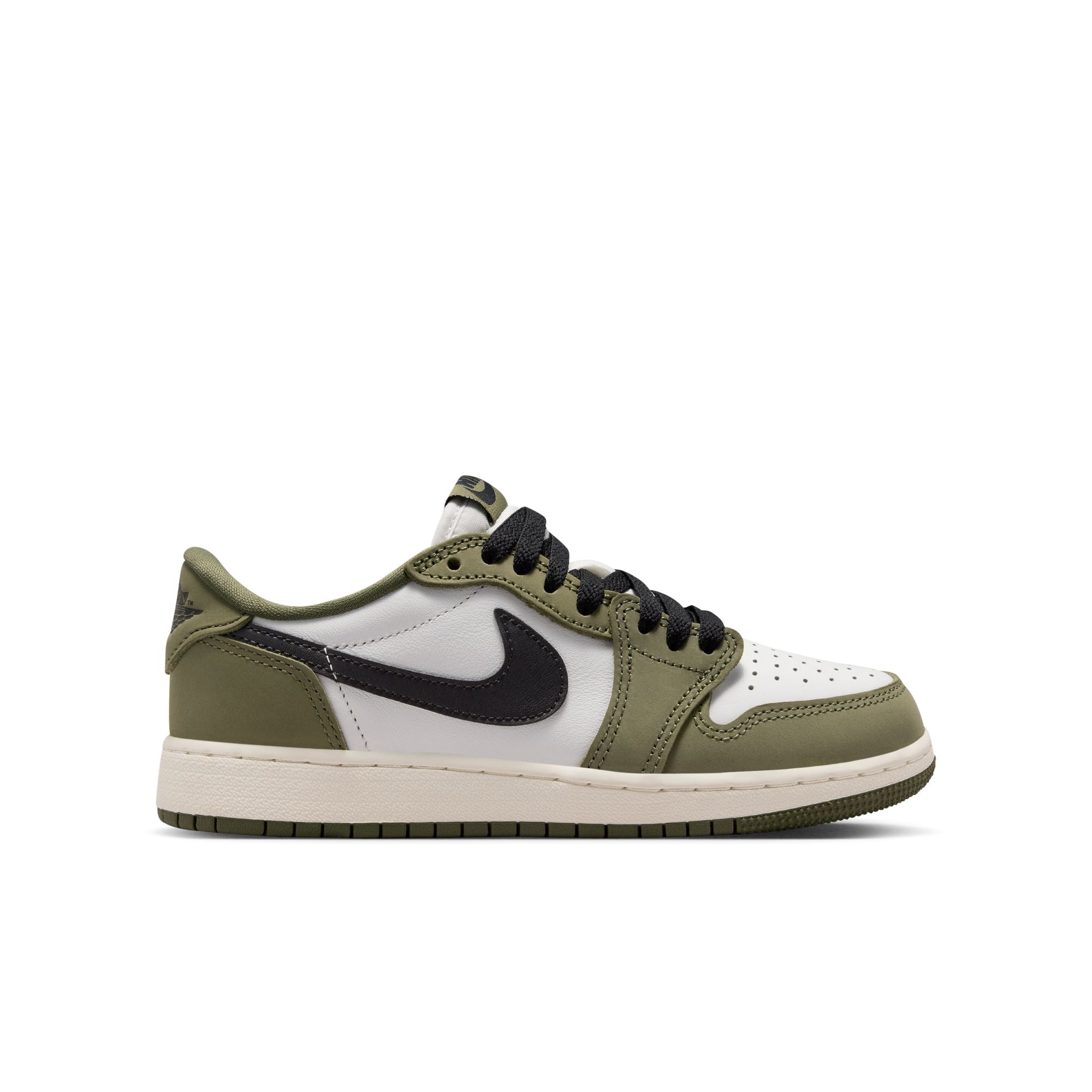 Youth Air Jordan 1 Retro Low 'Medium Olive'