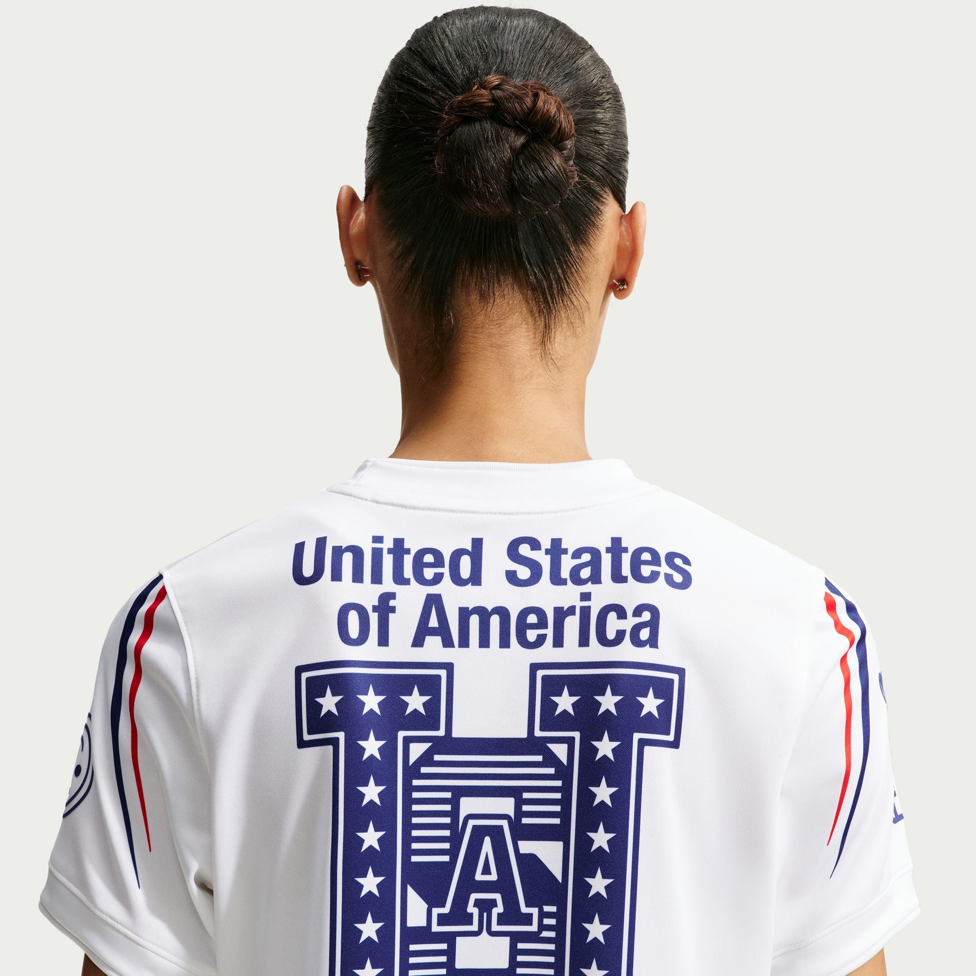 Womens Nike USA x V.A.A. Short-Sleeve Soccer Jersey