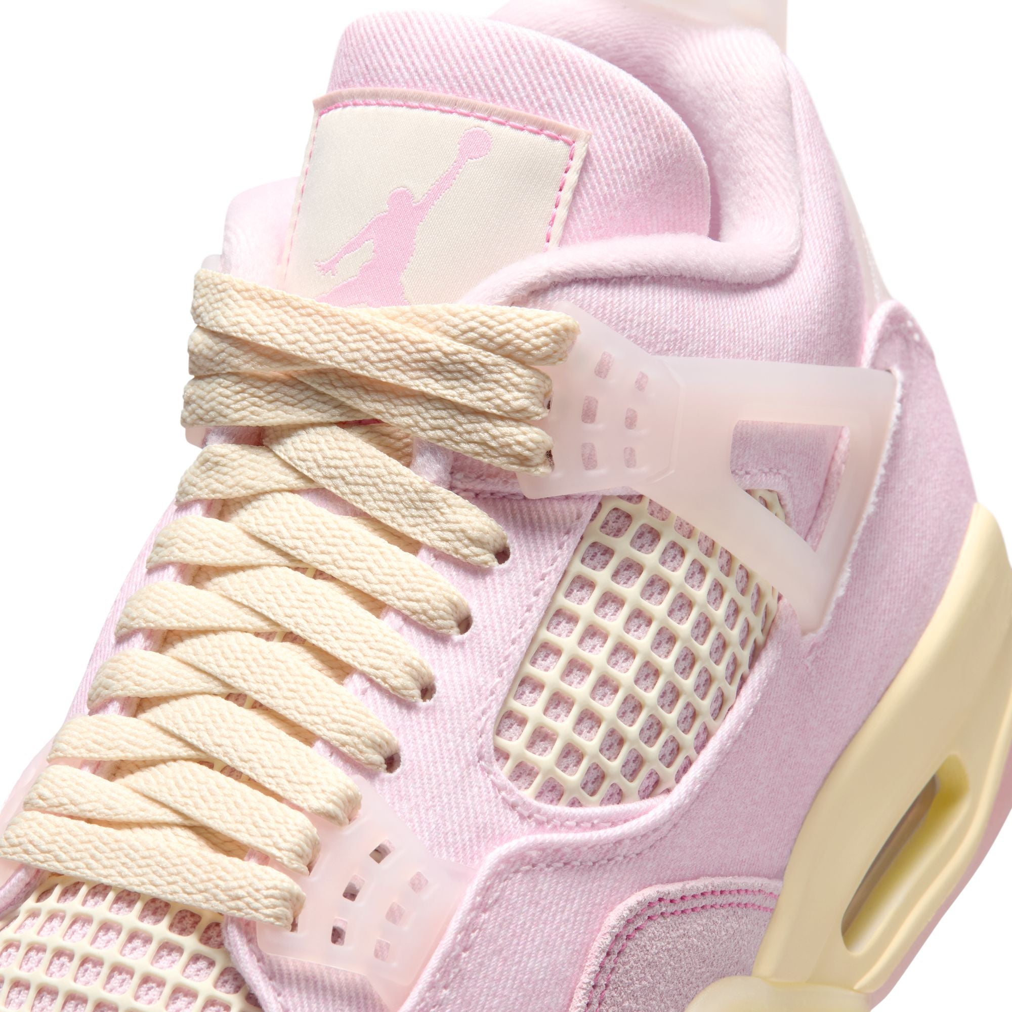 Womens Air Jordan 4 Retro 'Pearl Pink and Iced Carmine'