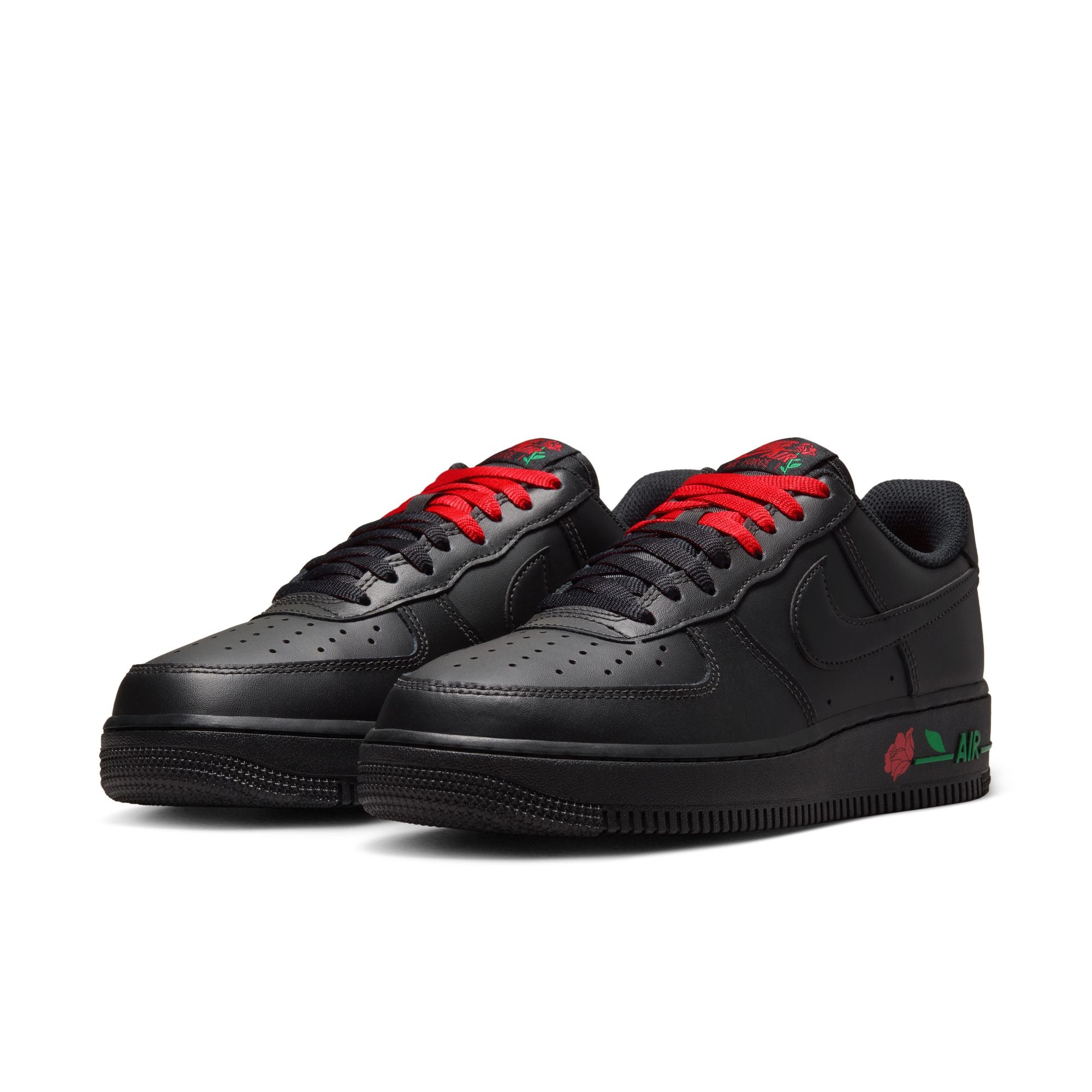 Womens Nike Air Force 1 '07 SE 'Black/Red'