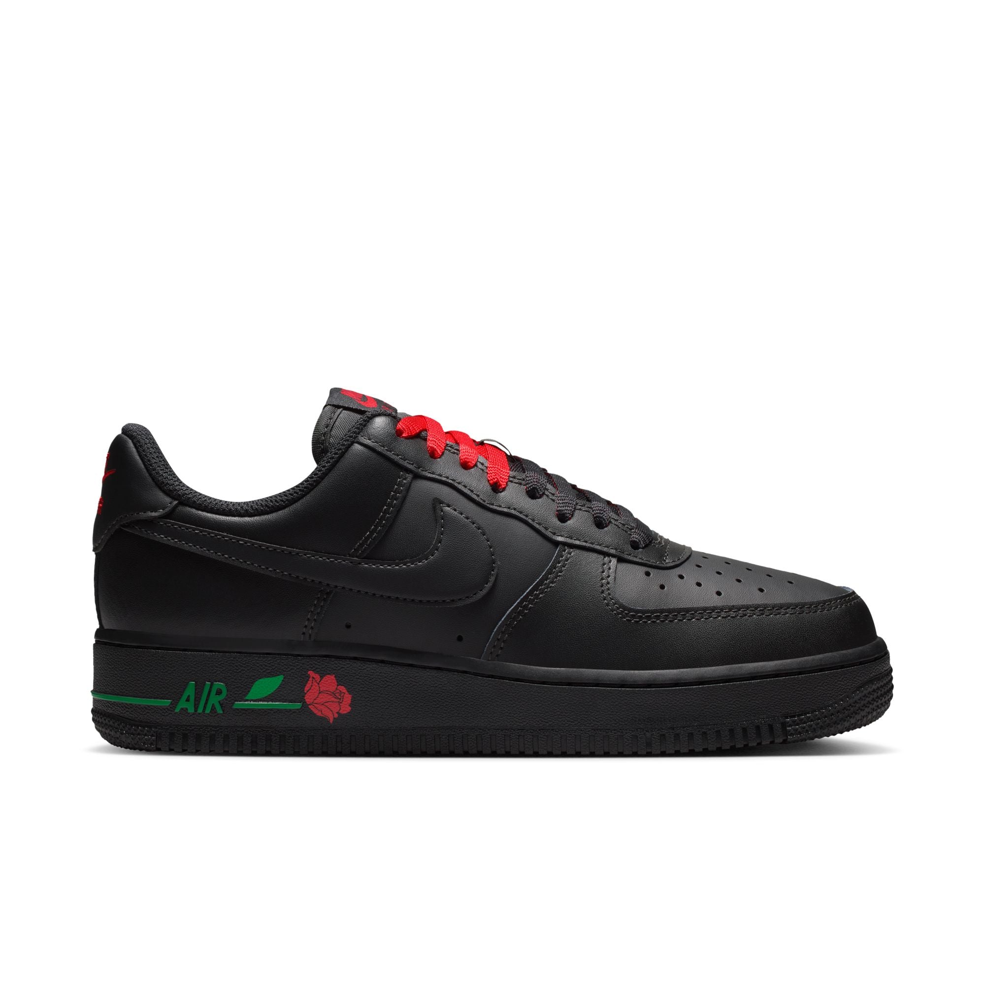 Womens Nike Air Force 1 '07 SE 'Black/Red'