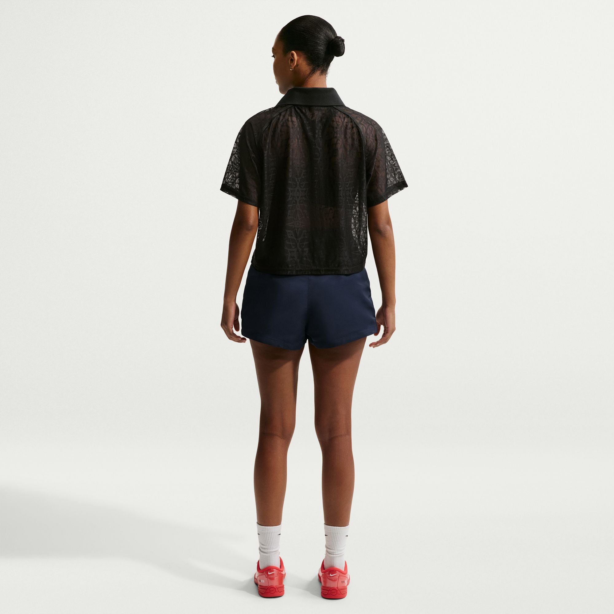 Womens Nike High-Waisted 2" Shorts 'Midnight Navy'