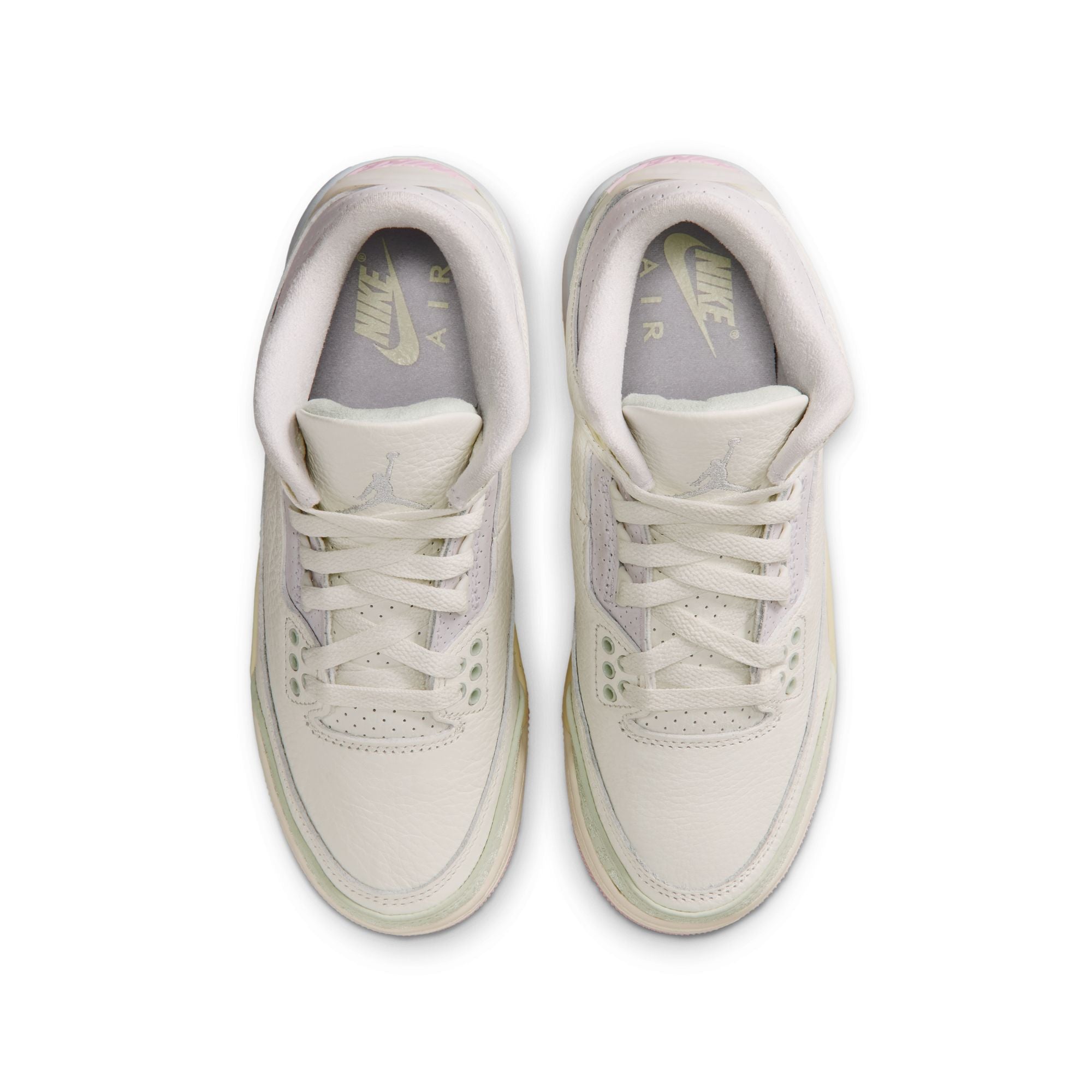 Youth Air Jordan 3 Retro 'Sail and Jade Aura'