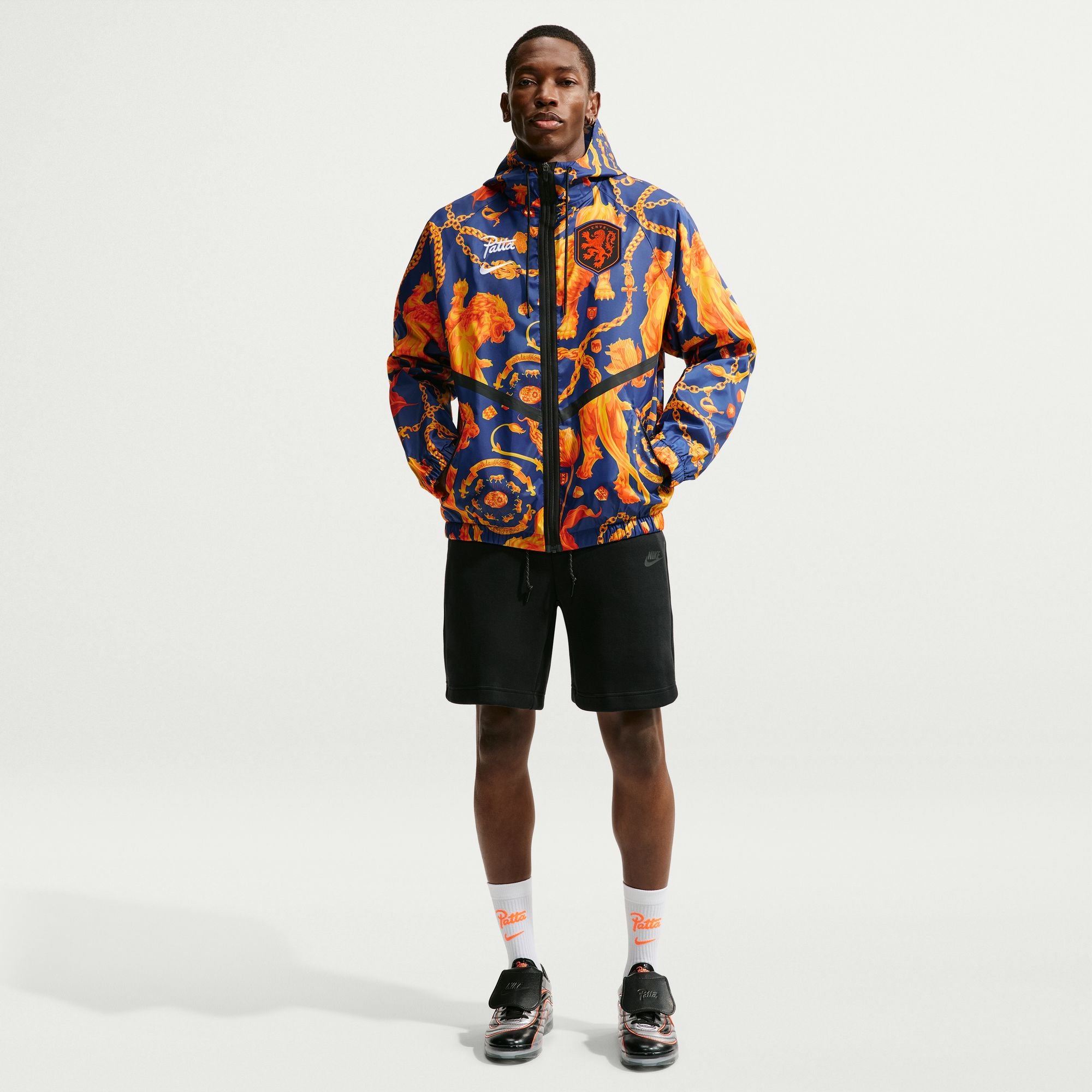 Nike Netherlands x Patta Anthem Jacket 'Deep Royal'