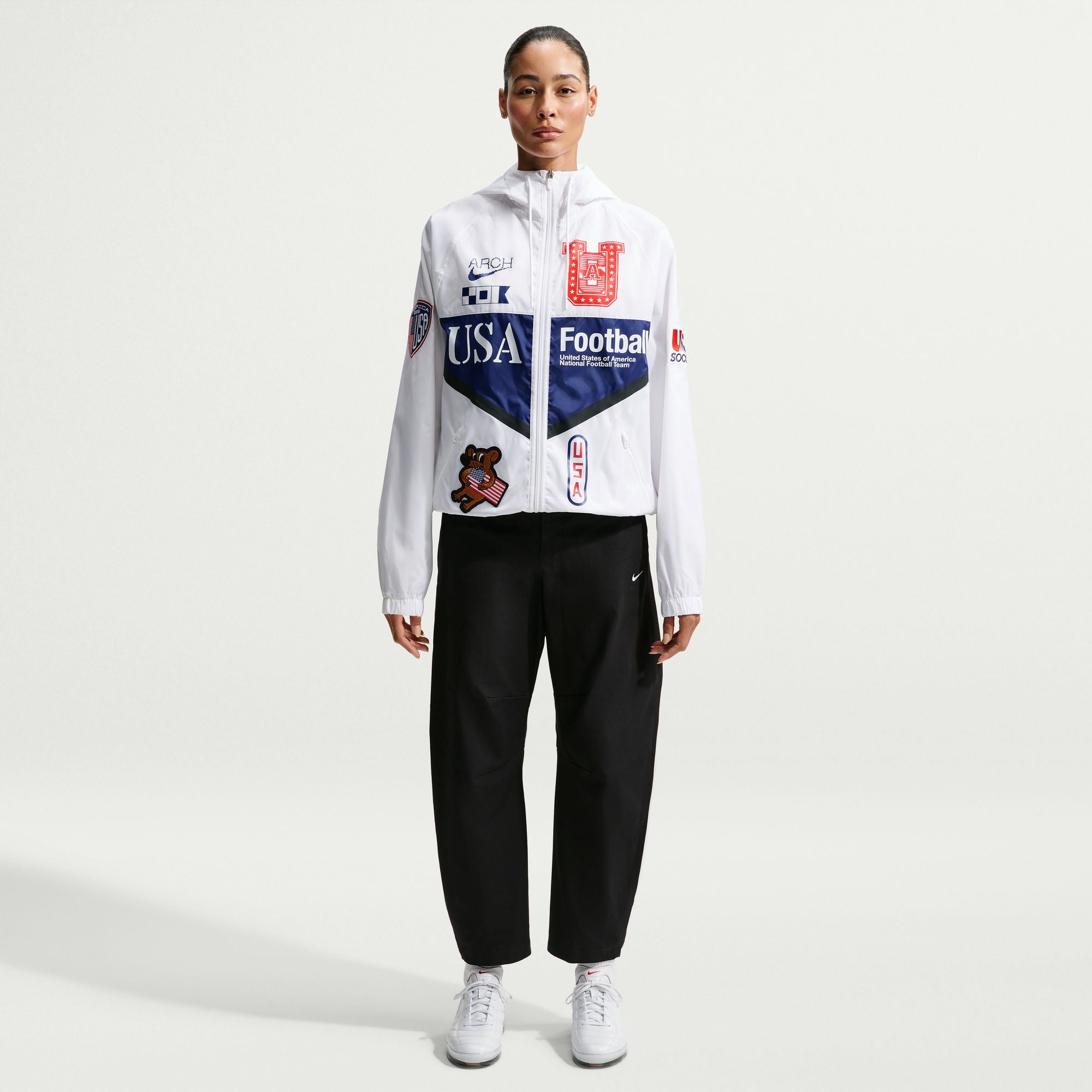 Nike USA x V.A.A. Anthem Jacket 'White'