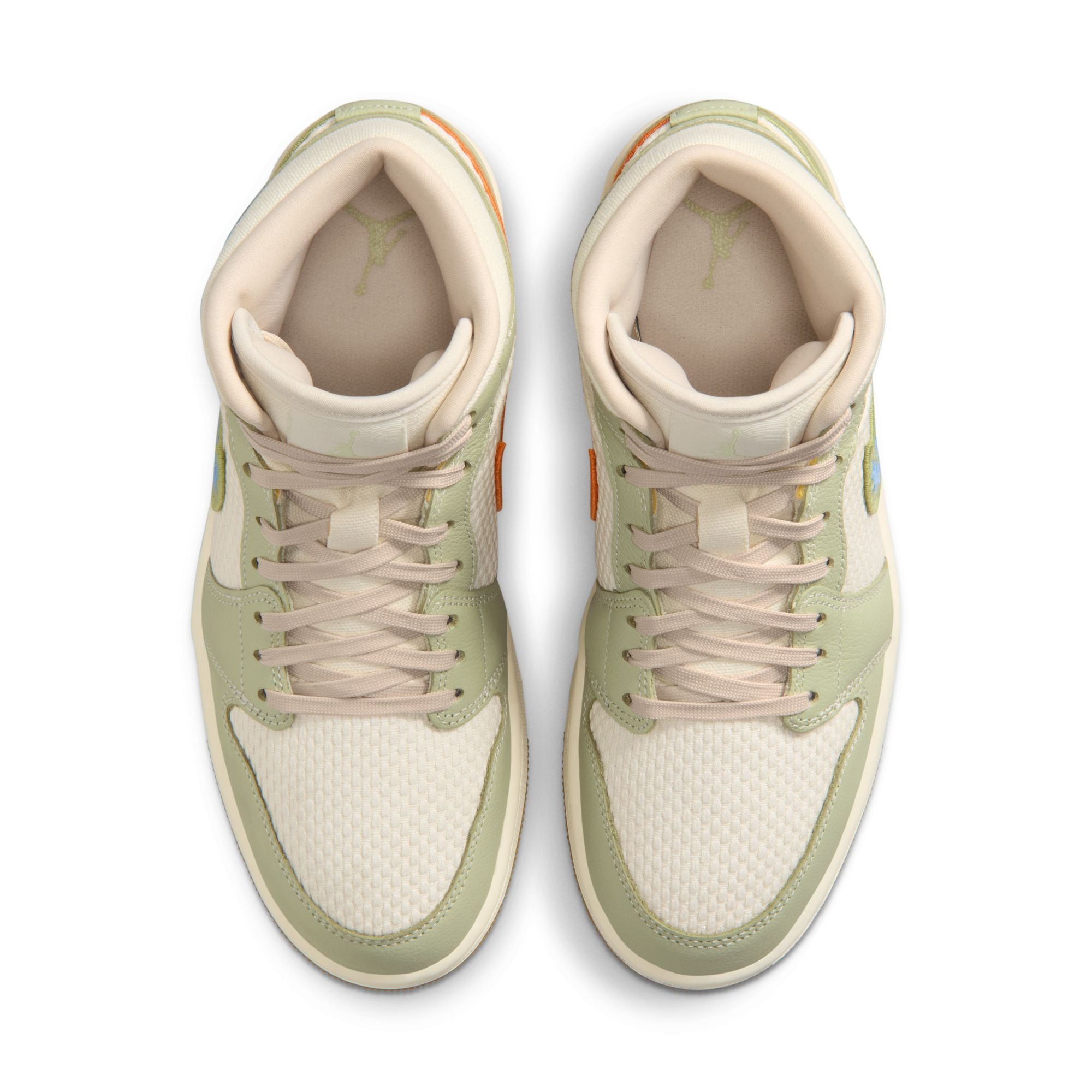 Womens Air Jordan 1 Mid SE 'Olive Aura'