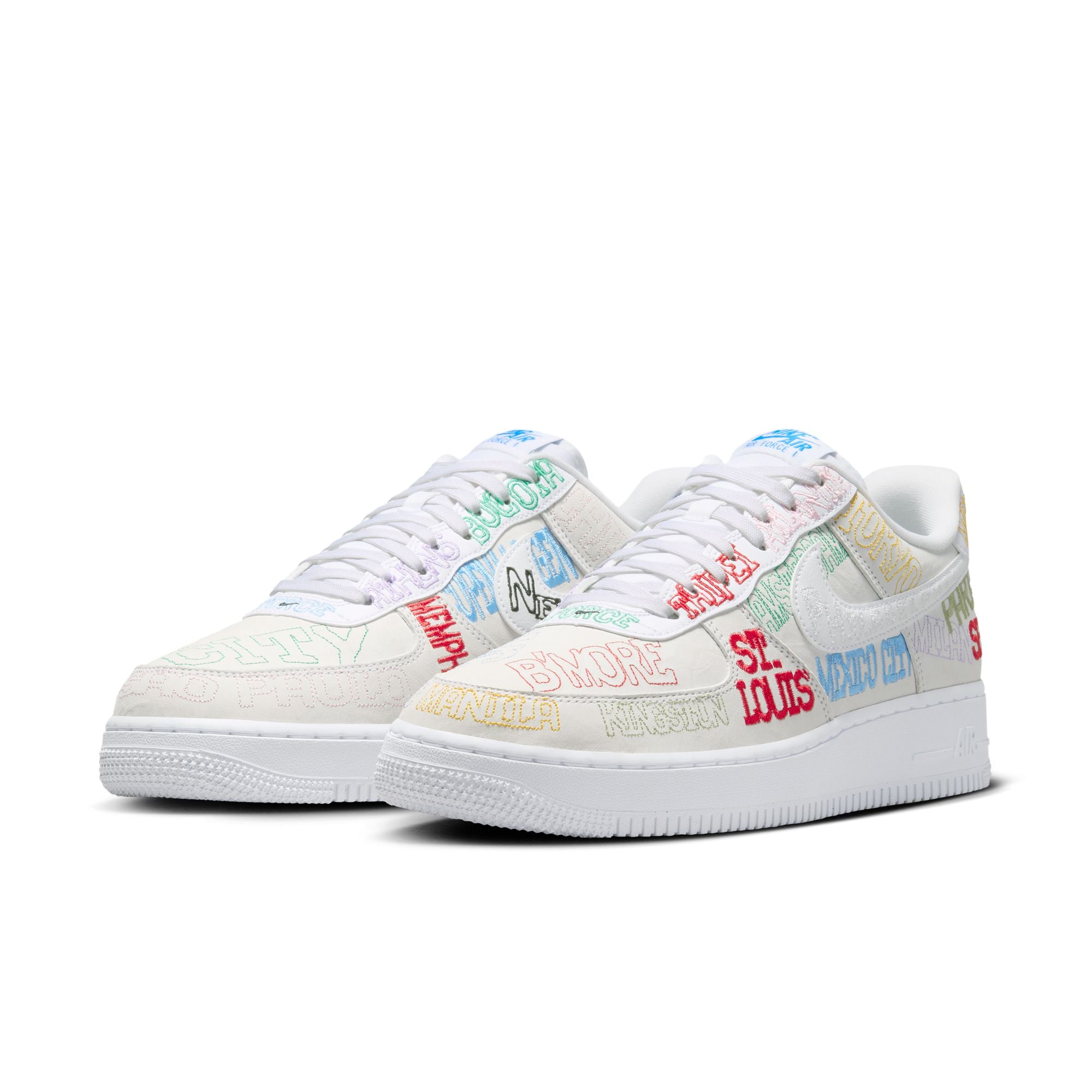 Nike Air Force 1 '07 LV8 World Tour 'White'