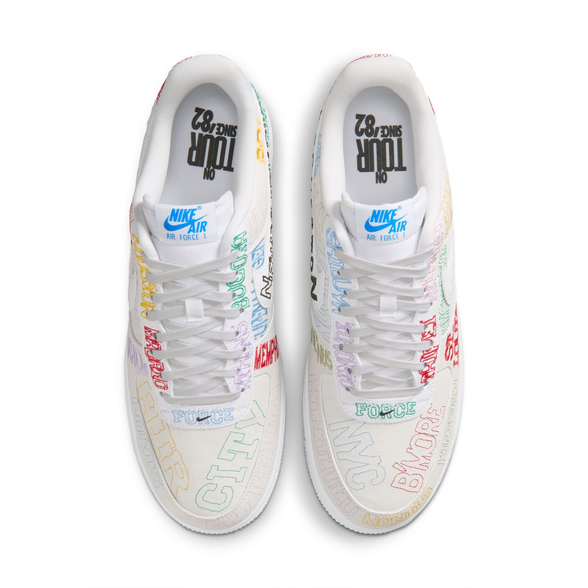 Nike Air Force 1 '07 LV8 World Tour 'White'