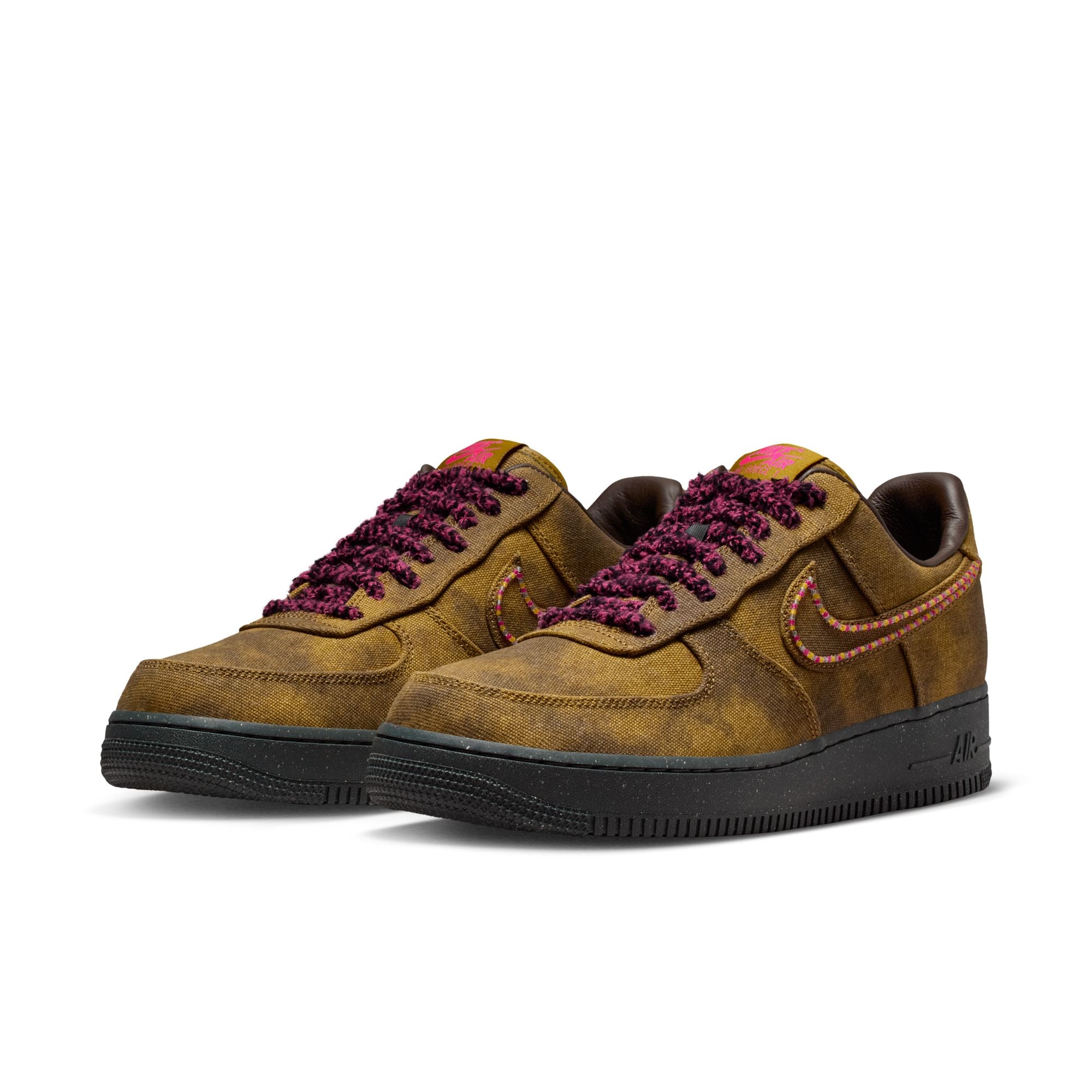 Nike Air Force 1 Low '07 QS 'Boucle Desert Moss Fierce Pink'