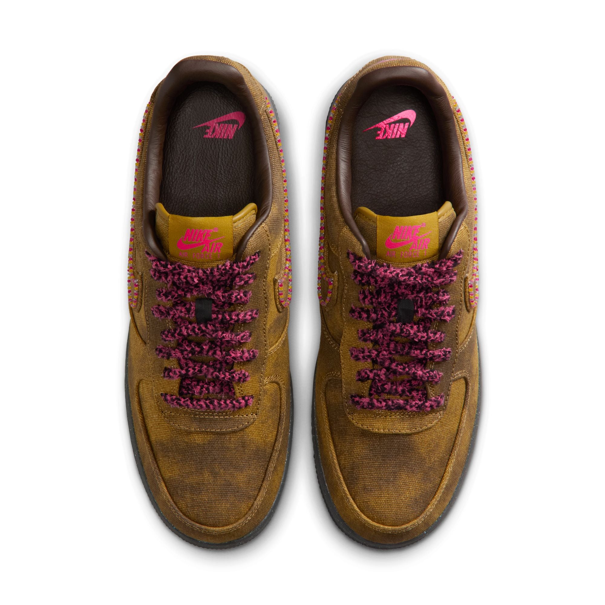 Nike Air Force 1 Low '07 QS 'Boucle Desert Moss Fierce Pink'