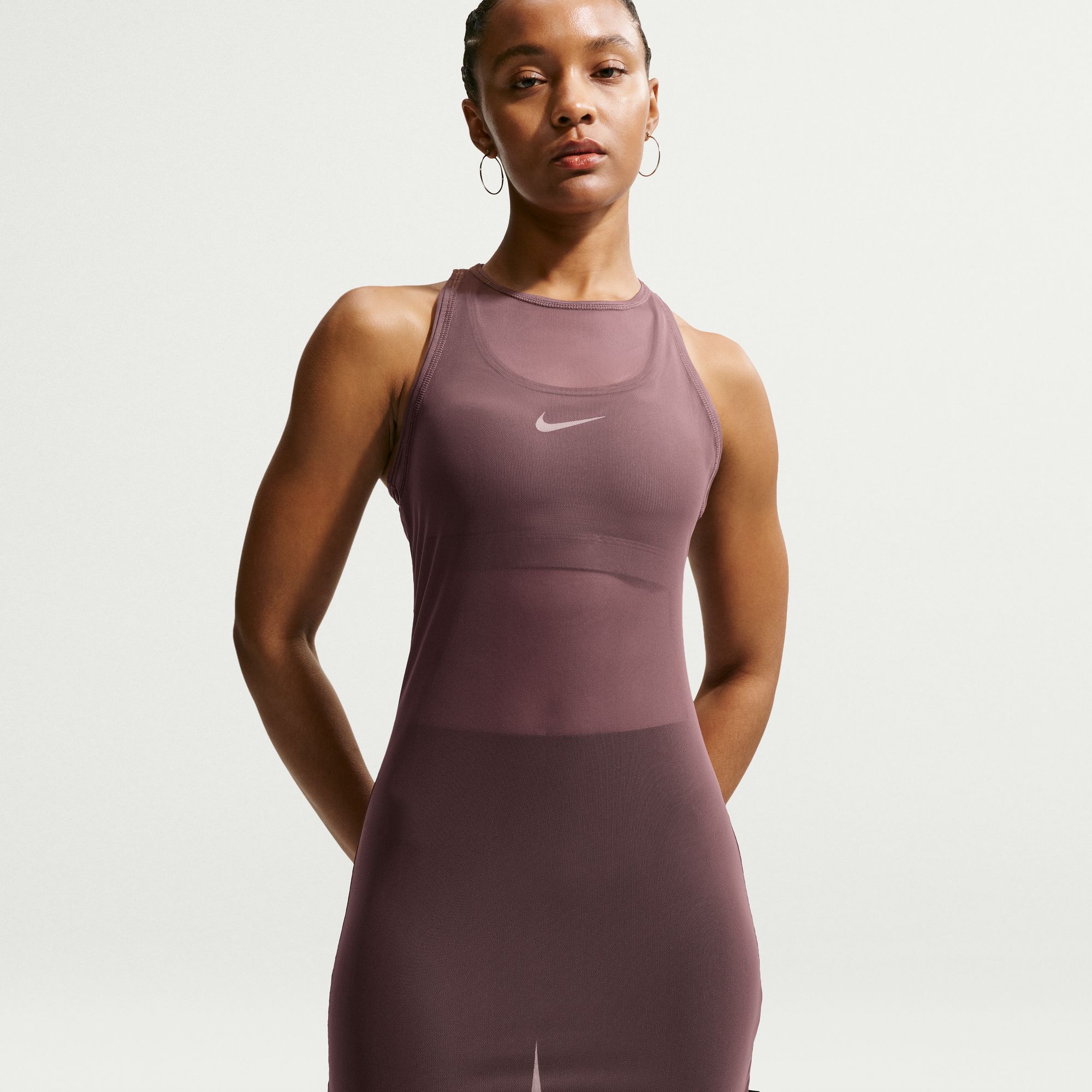 Womens Nike Sportswear Sheer Tank Dress 'Tattoo'