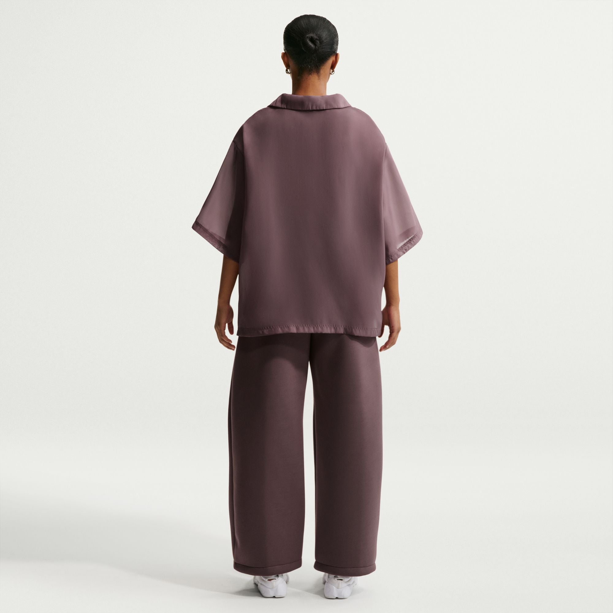 Womens Nike Sportswear Oversized Sheer Top 'Tattoo'