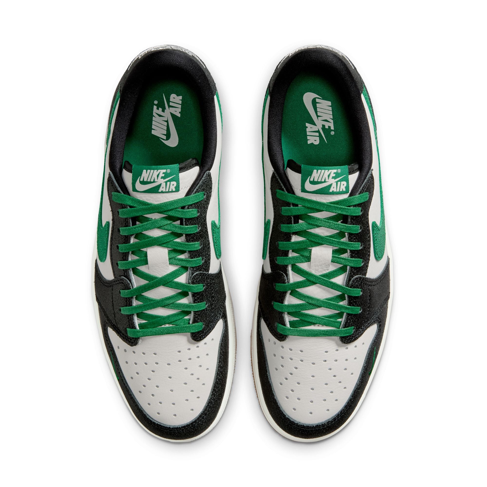 Air Jordan 1 Retro Low OG 'Phantom and Pine Green'