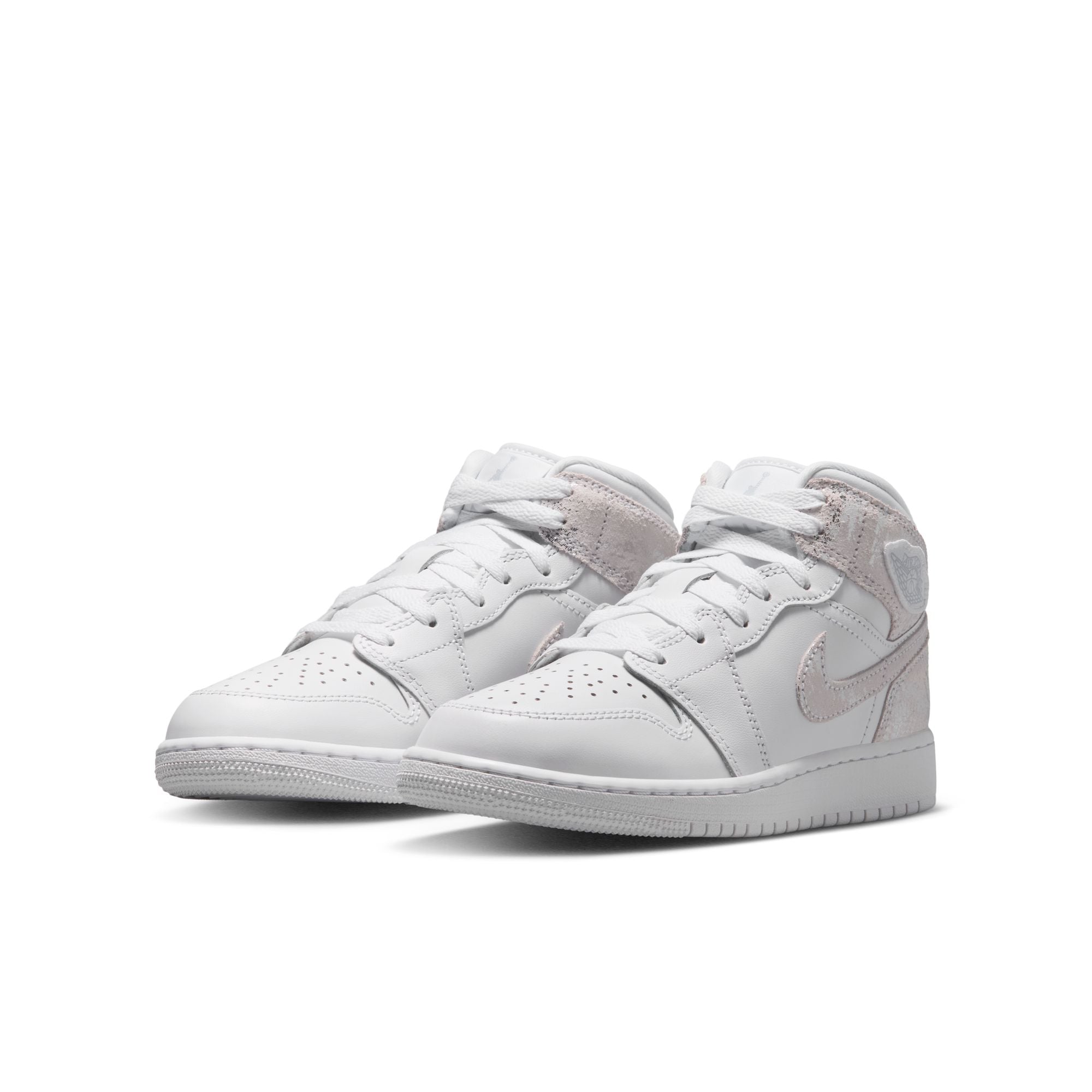 Youth Air Jordan 1 Mid SE (GS) 'White'