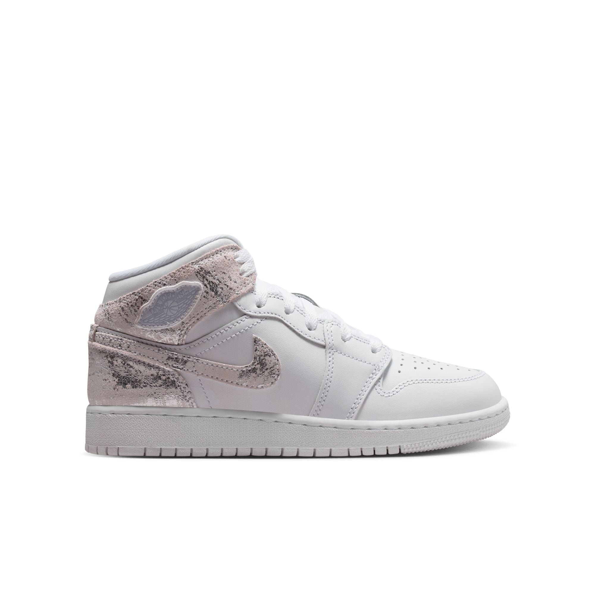 Youth Air Jordan 1 Mid SE (GS) 'White'