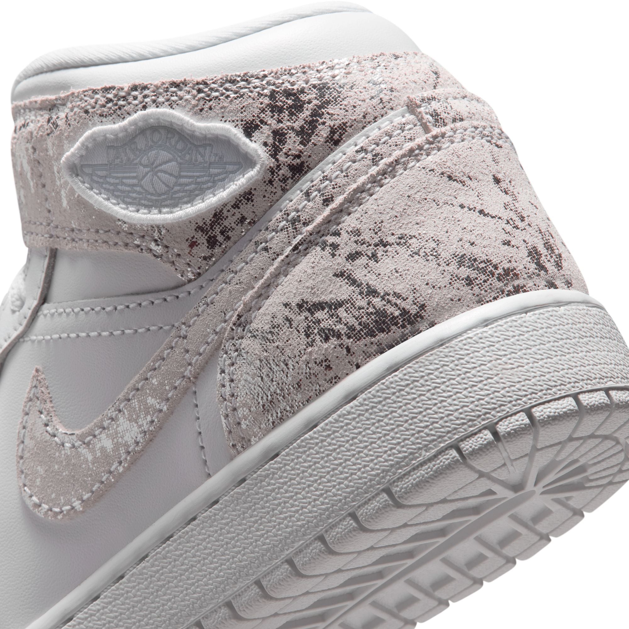 Youth Air Jordan 1 Mid SE (GS) 'White'