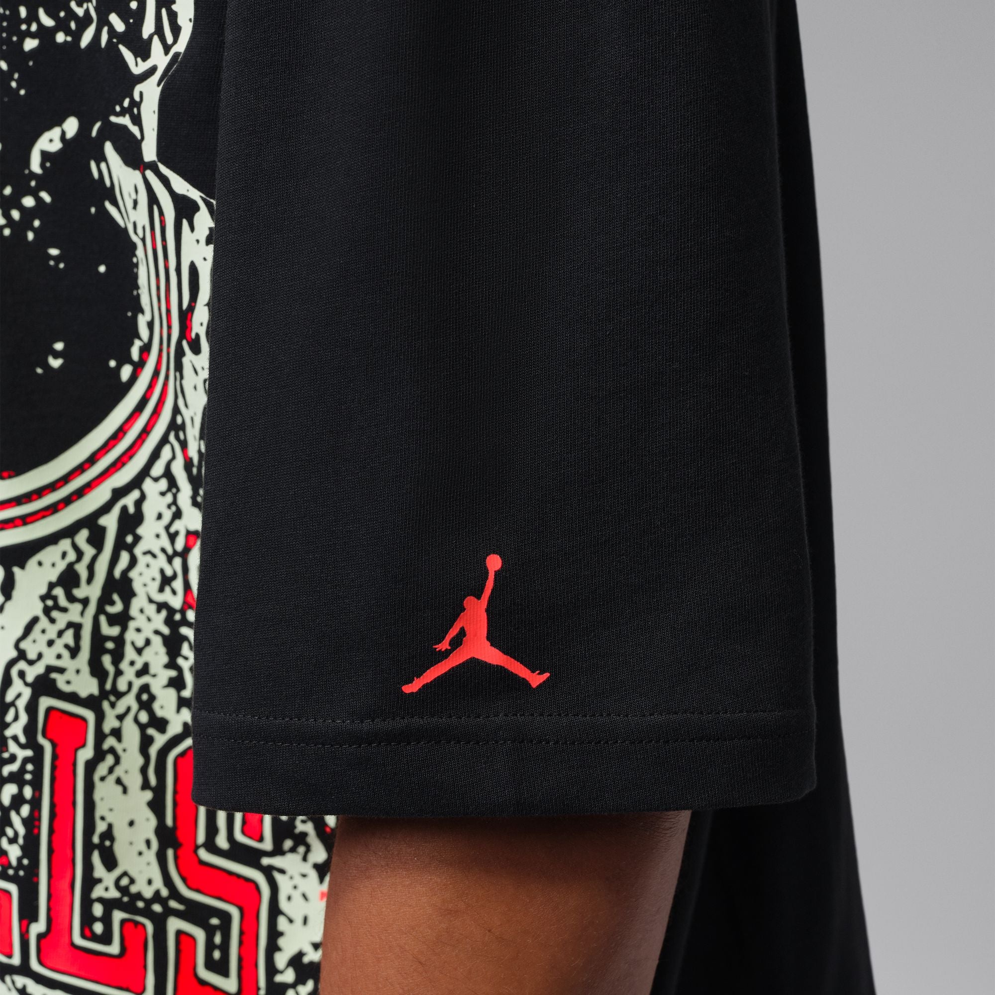 Jordan Sport Dri-FIT Graphic T-Shirt 'Black/Volt Tint'