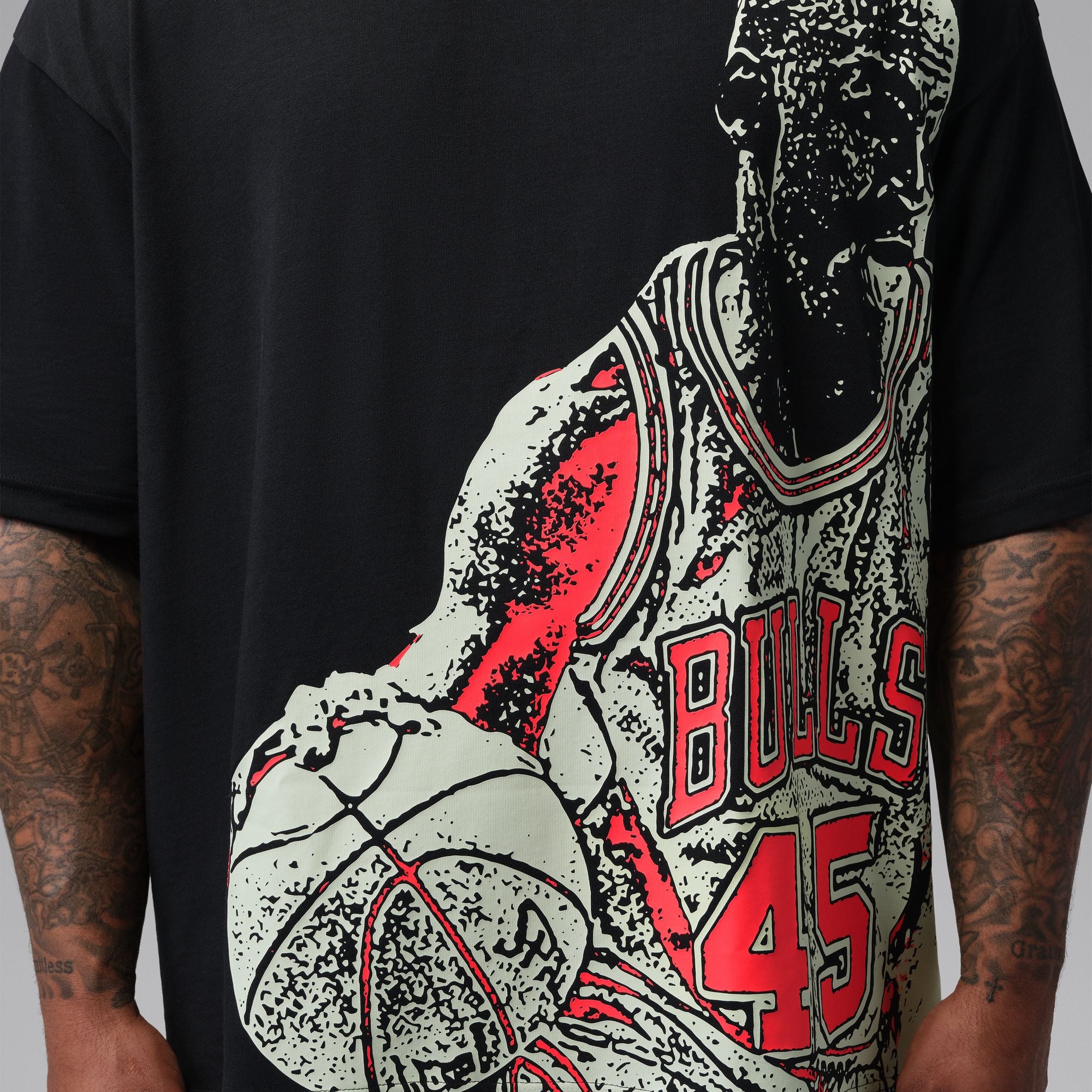 Jordan Sport Dri-FIT Graphic T-Shirt 'Black/Volt Tint'