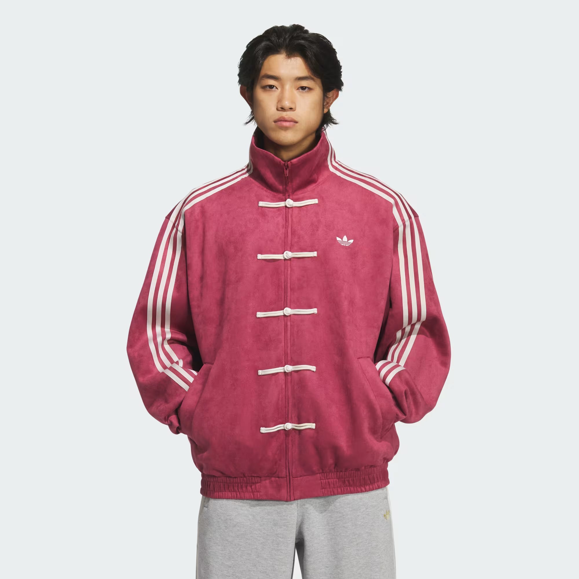 adidas Chinese New Year Jacket 'Collegiate Burgundy'