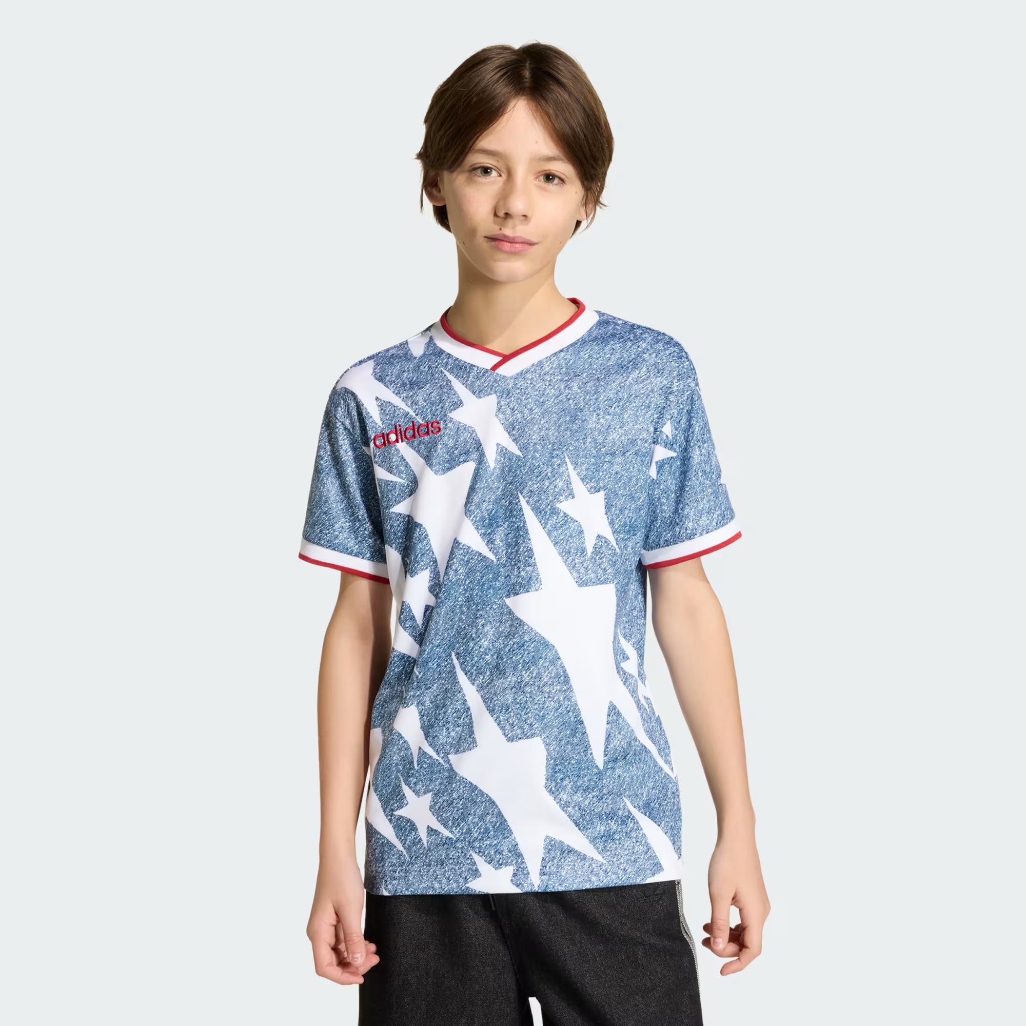 Youth adidas Graphic Jersey 'Denim'