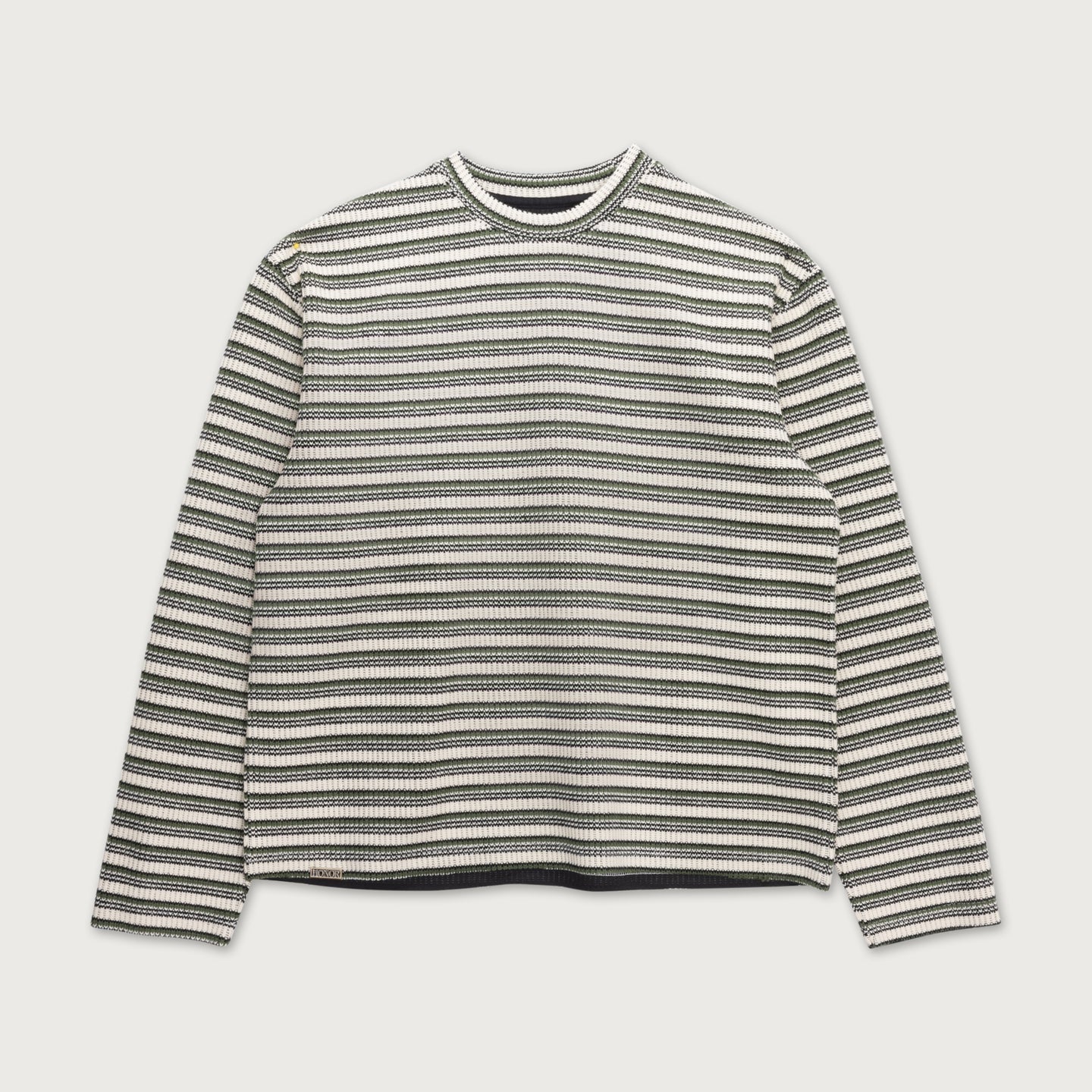 Honor The Gift Speak Striped Crew 'Olive'