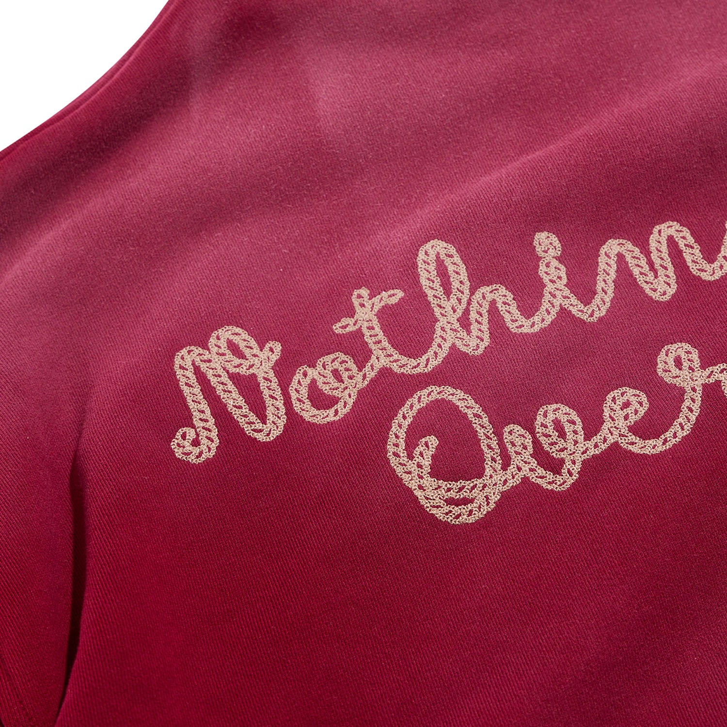 NGO Running Horse Full Zip Hoodie 'Maroon'