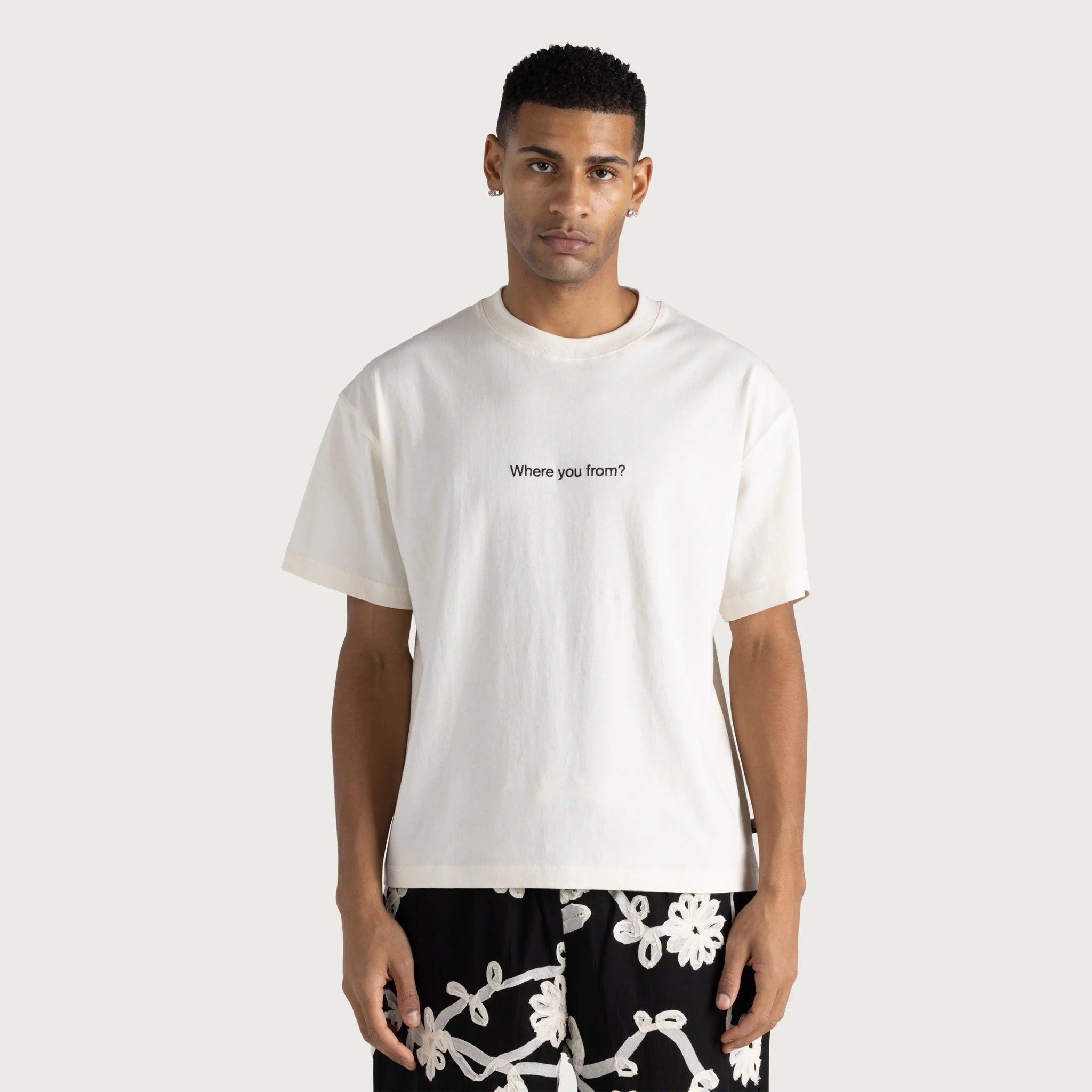 Honor The Gift Where You From Tee 'White'