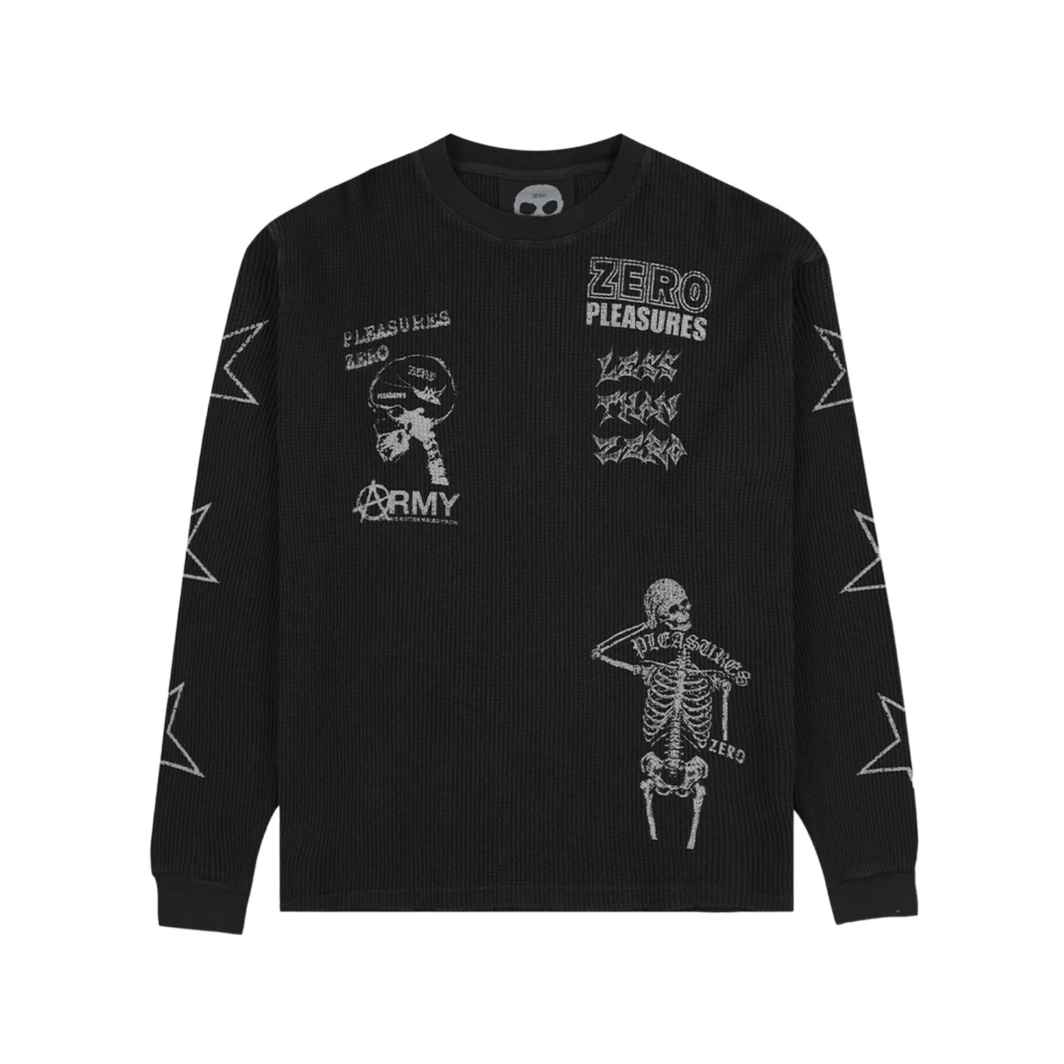 Pleasures Misled Thermal Long Sleeve 'Black'