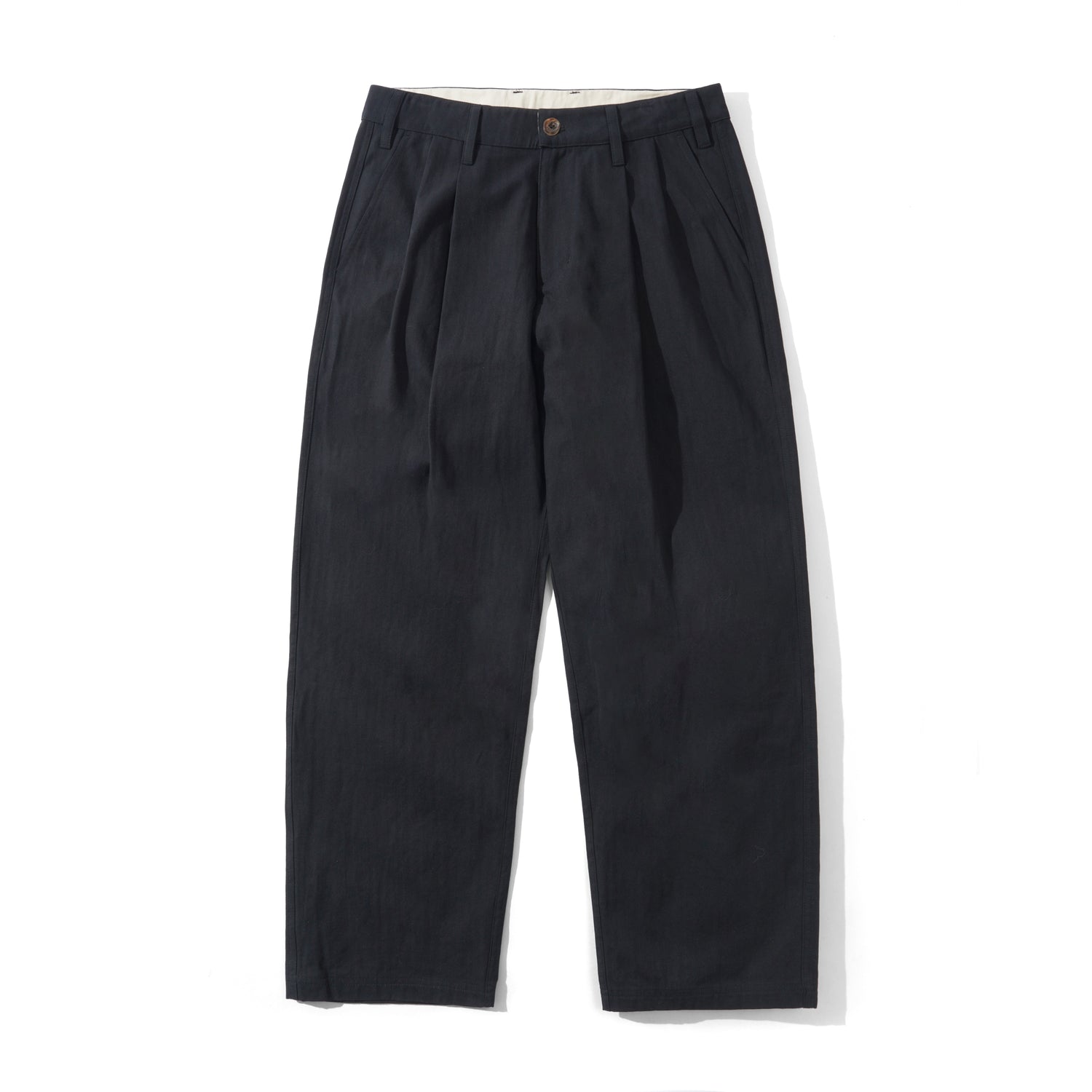 Butter Goods Pleated Trousers 'Black'