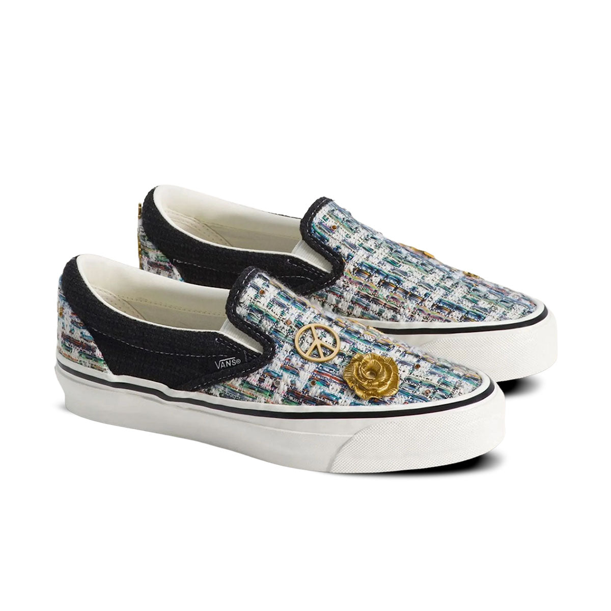 Vans LX Classic Slip-On 98 Cardigan 'Black/White'