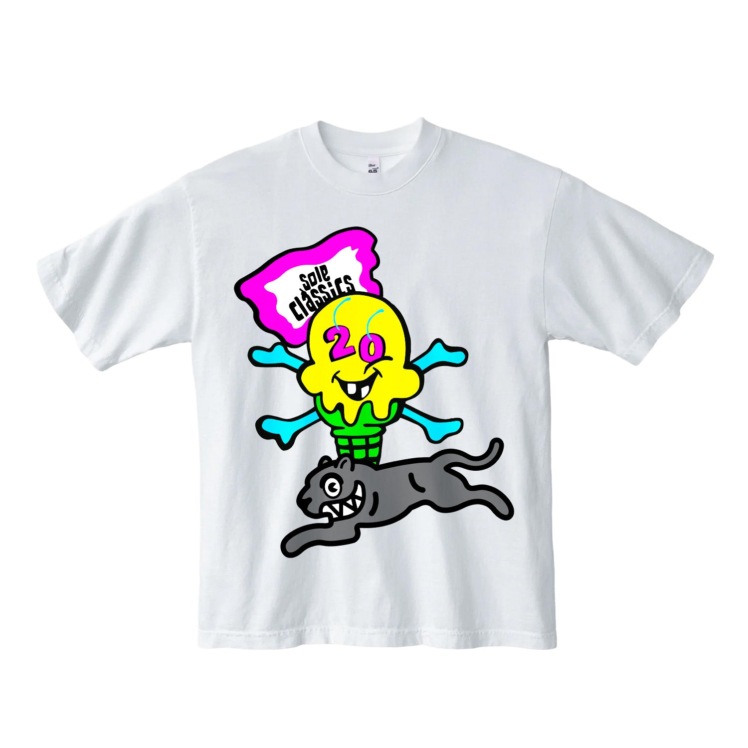 Kingsrowe x Sole Classics Ice Cream T-Shirt 'Off White'