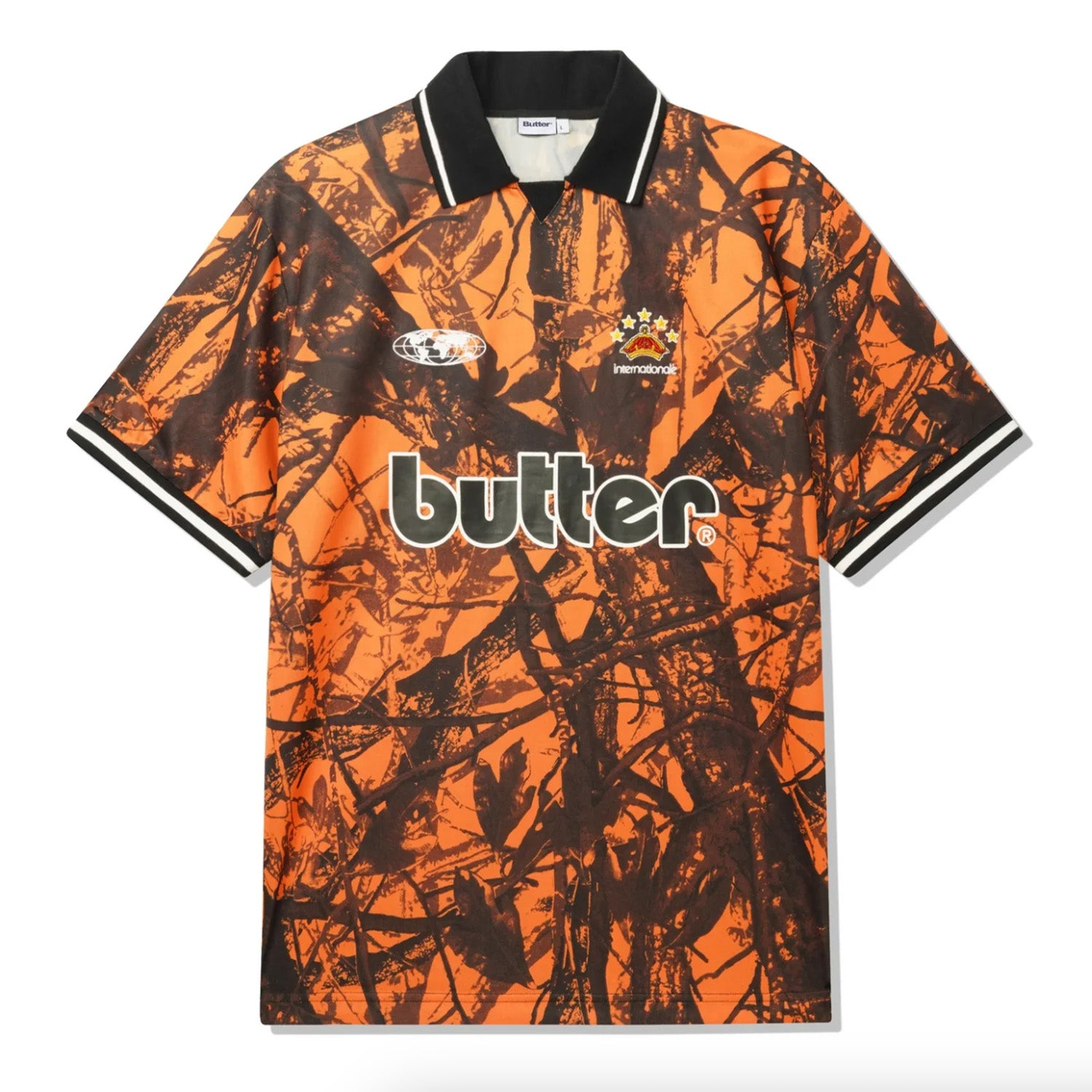 Butter Goods Foliage Camo Jersey 'Orange'