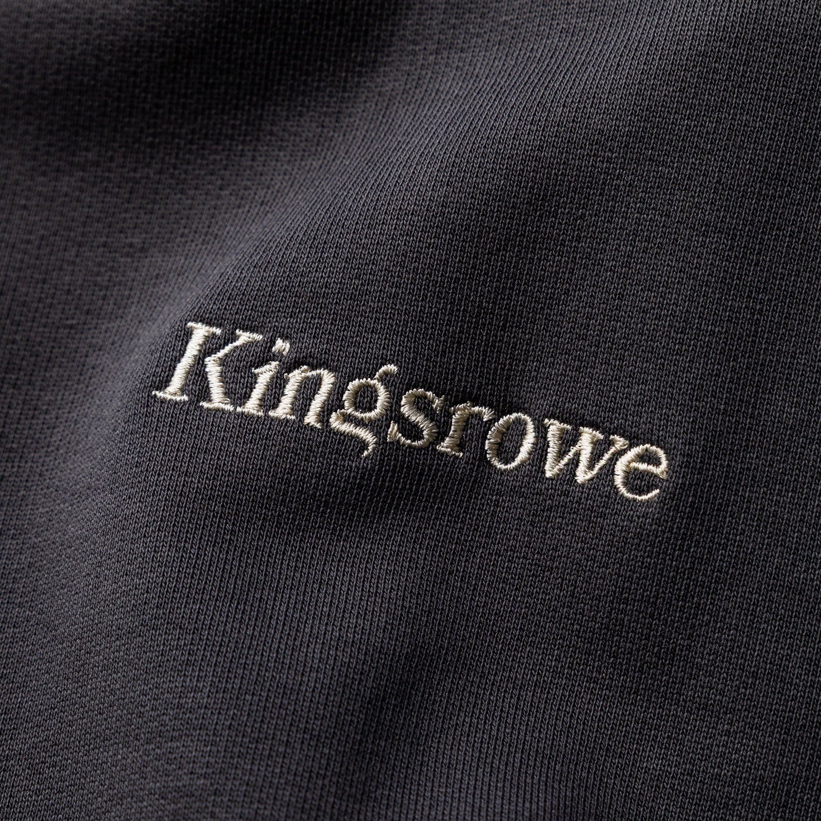Kingsrowe Classic Logo Hoodie 'Charcoal'