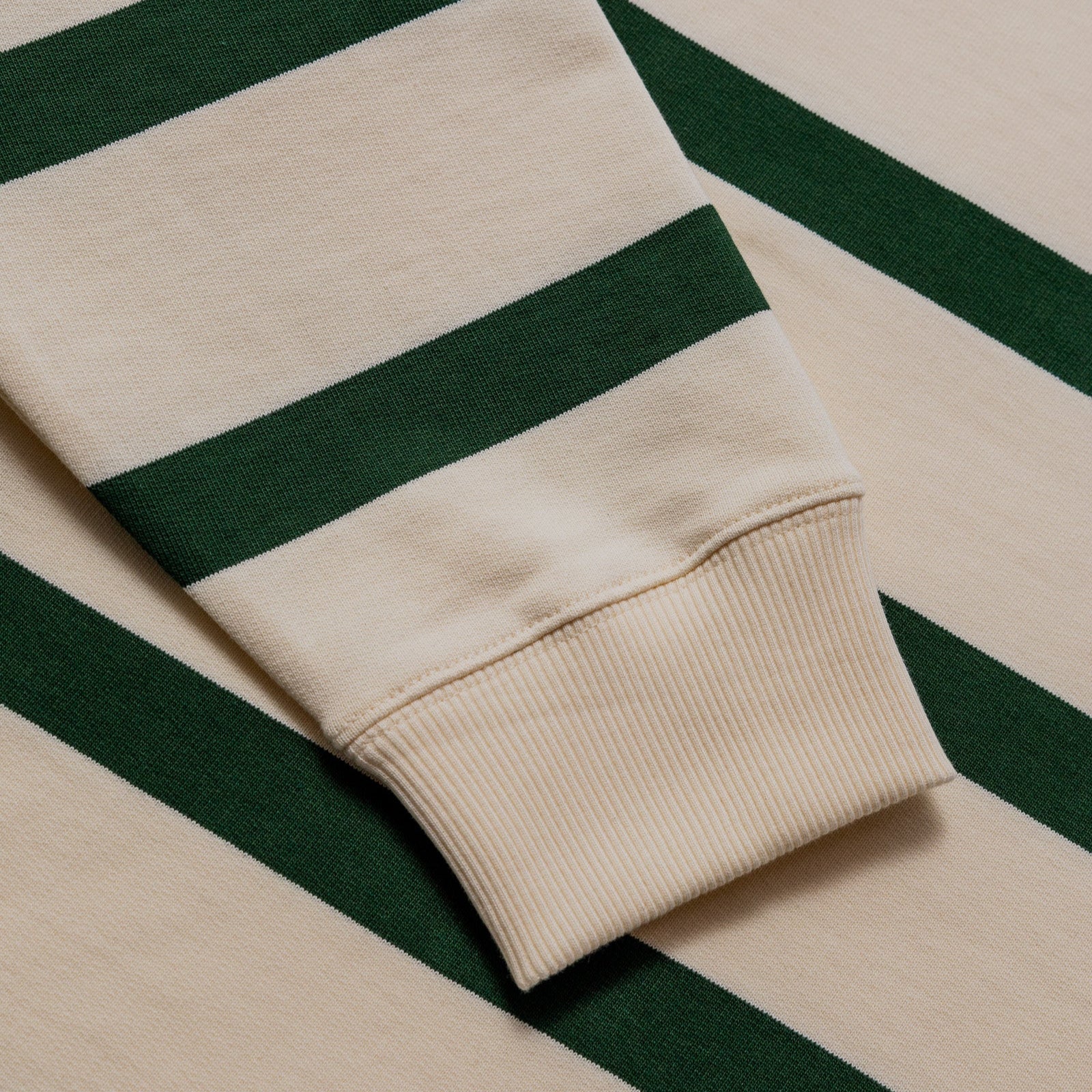 Kingsrowe Classic Logo Rugby 'Cream/Green'