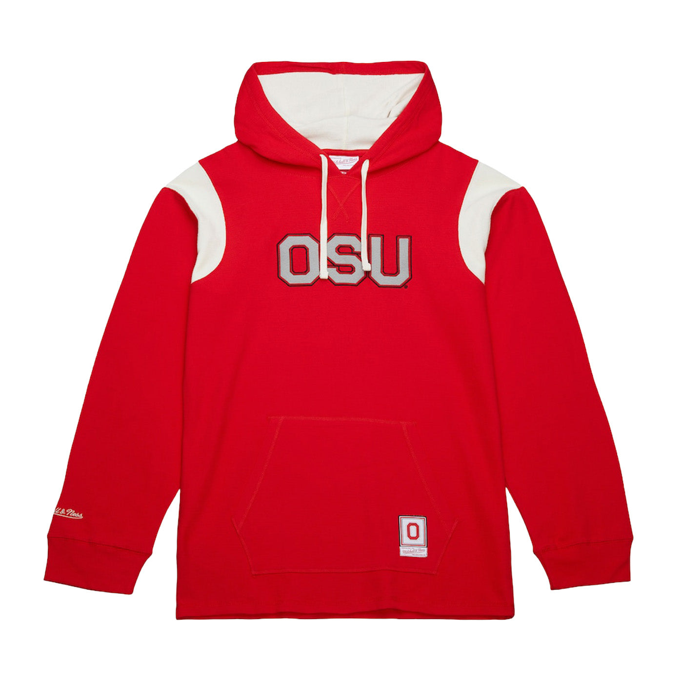 Mitchell & Ness NCAA Thermal Lightweight Hoodie 'Red'