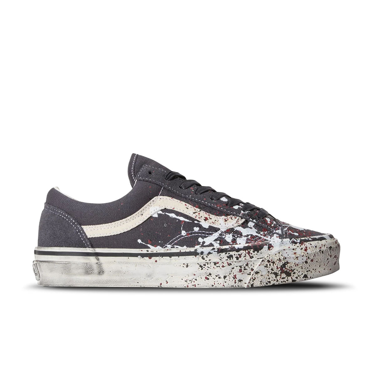 Vans LX Old Skool 36 'Paint Splatter Charcoal Grey'