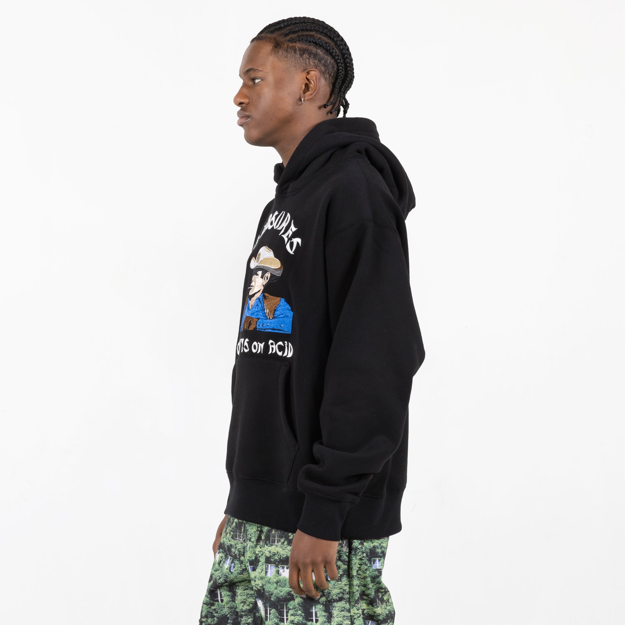 Pleasures Rhythm Hoodie 'Black'