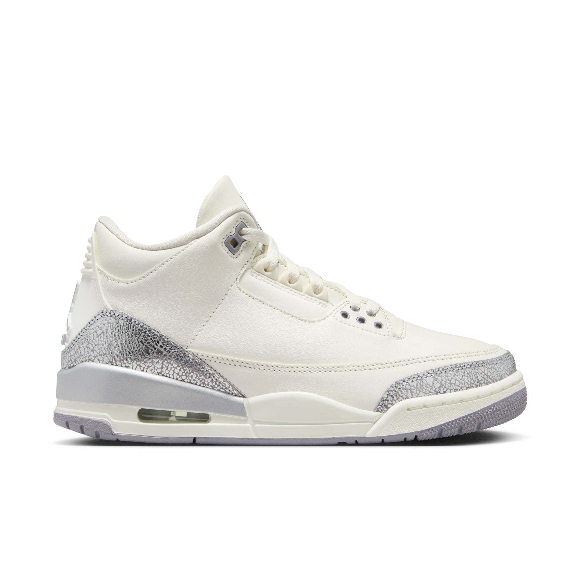 Womens Air Jordan 3 Retro 'Sail/Cement Grey'